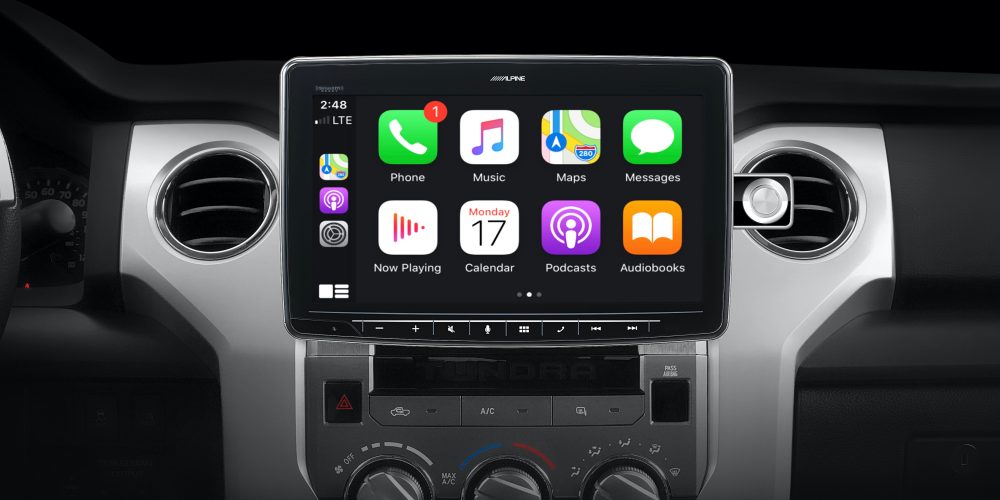 Alpine Debuts Giant Ipad Pro Sized Carplay Receiver Plus First Weather Resistant 9 Inch Carplay Option For Jeep Wrangler 9to5mac