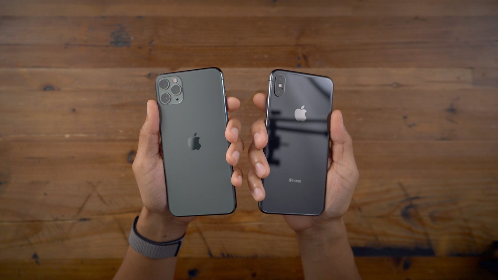iPhone 11 Pro and iPhone XS Max