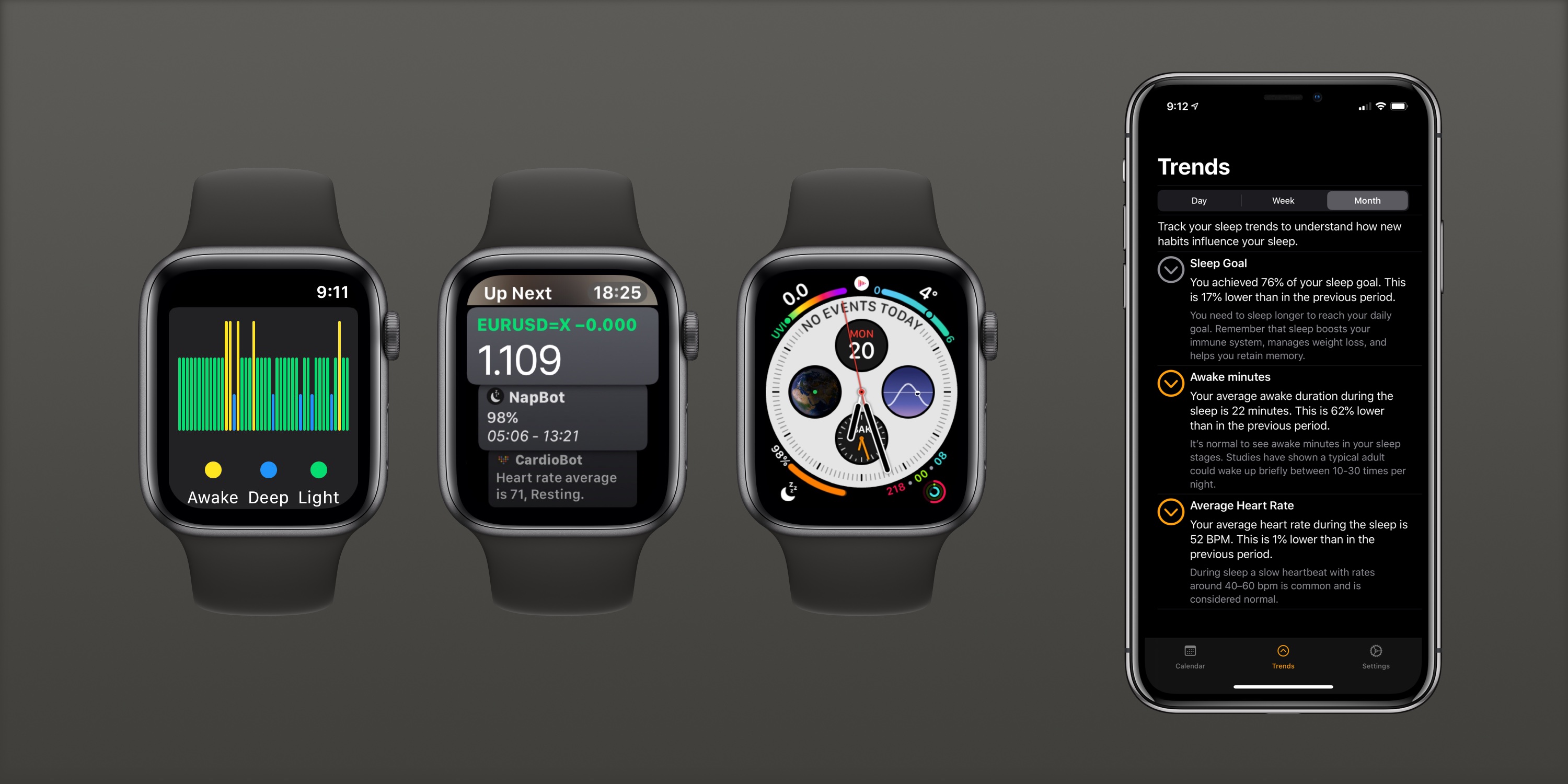NapBot Apple Watch sleep tracker adds iPhone-free app, new ...