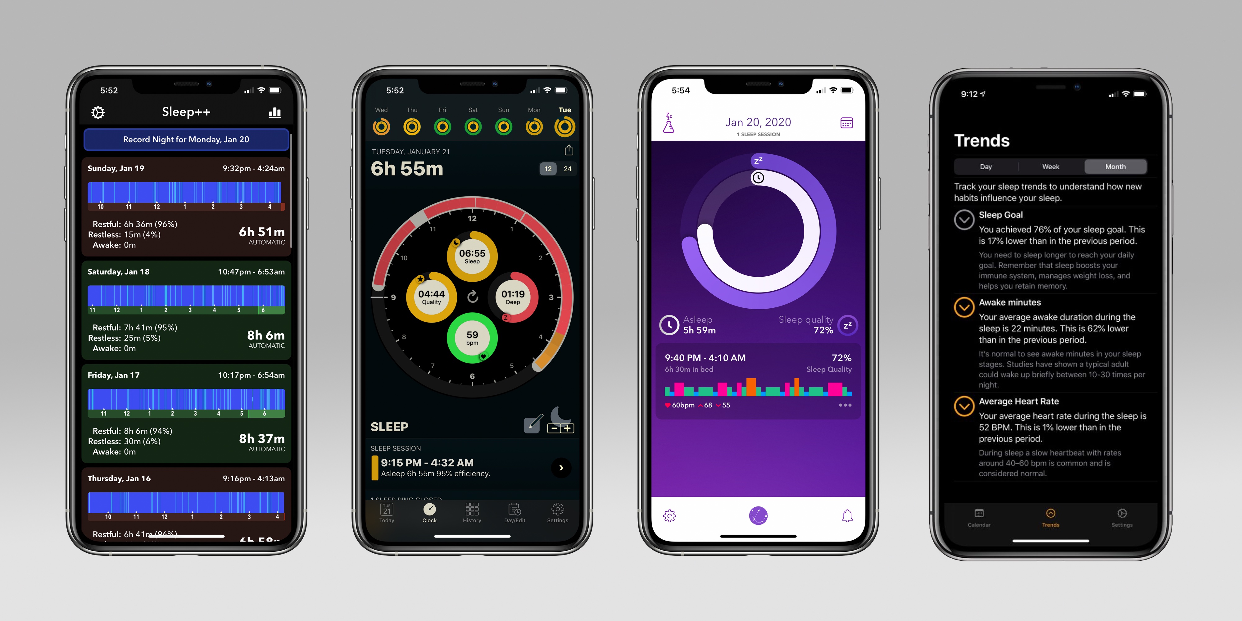 sleep tracker app for apple watch