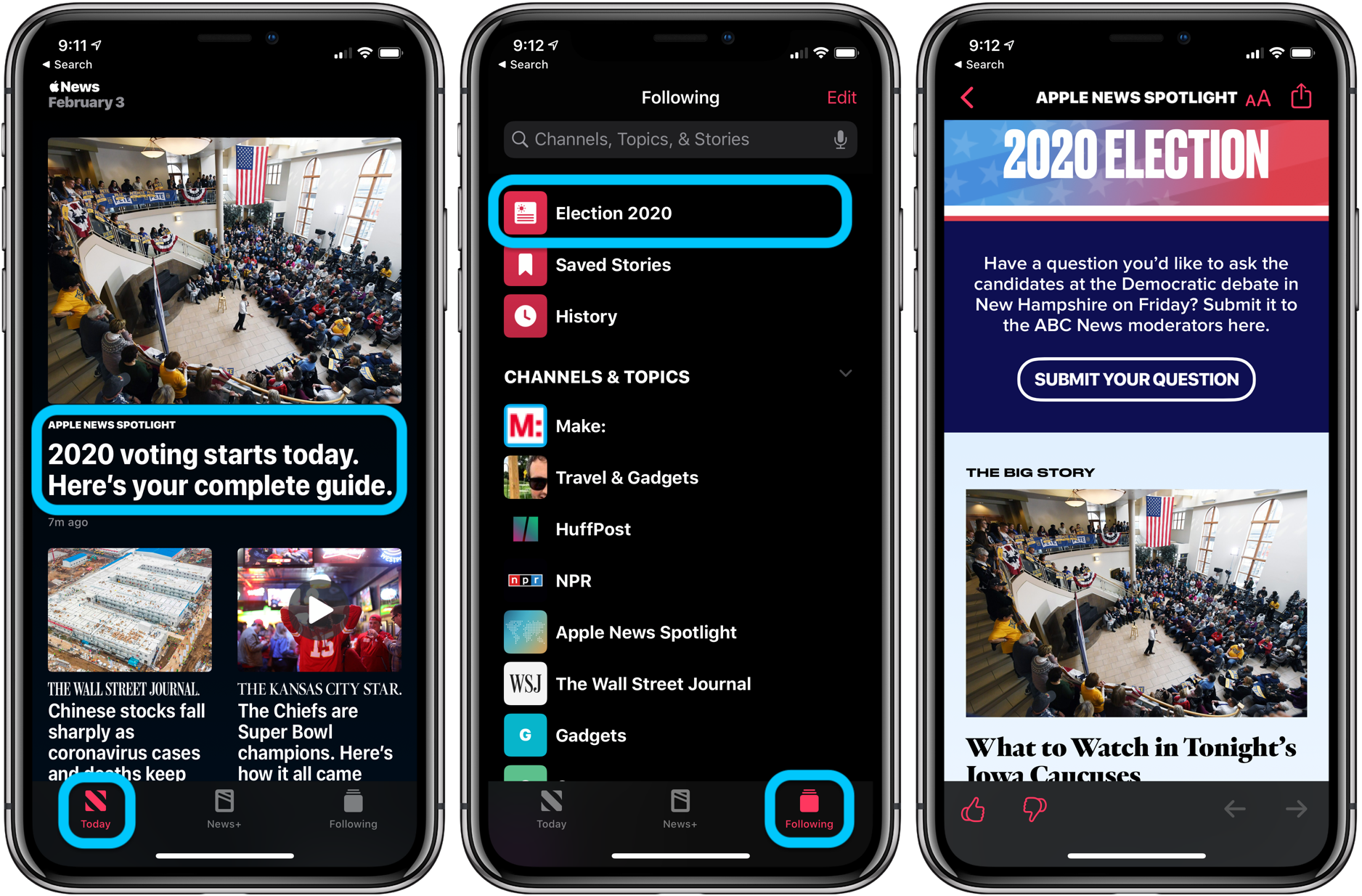 Apple News calls its special 2020 presidential election coverage 'the