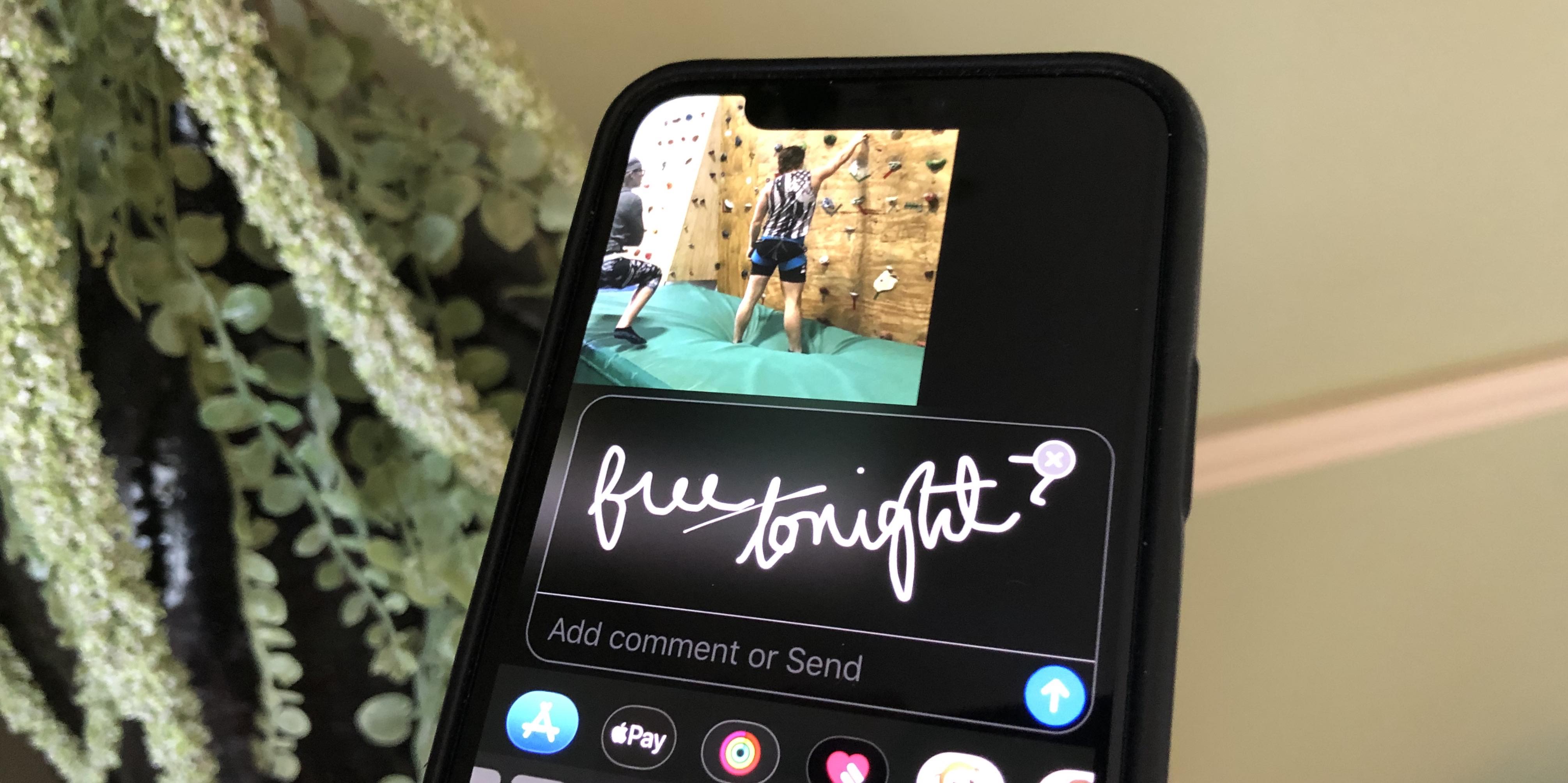 iPhone: How to send handwritten iMessages - 17to17Mac