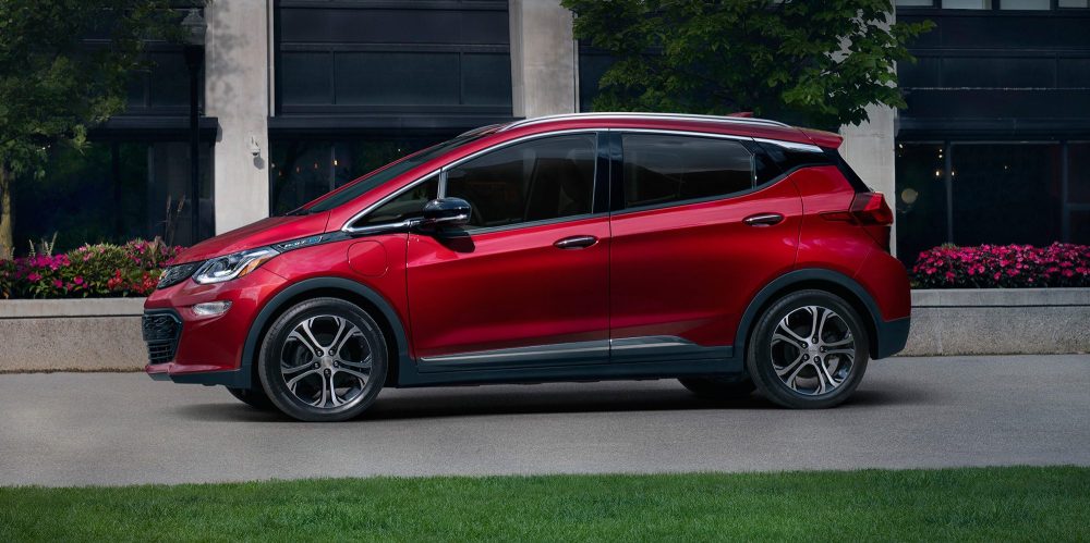 2021 chevy bolt electric vehicle equipped with wireless