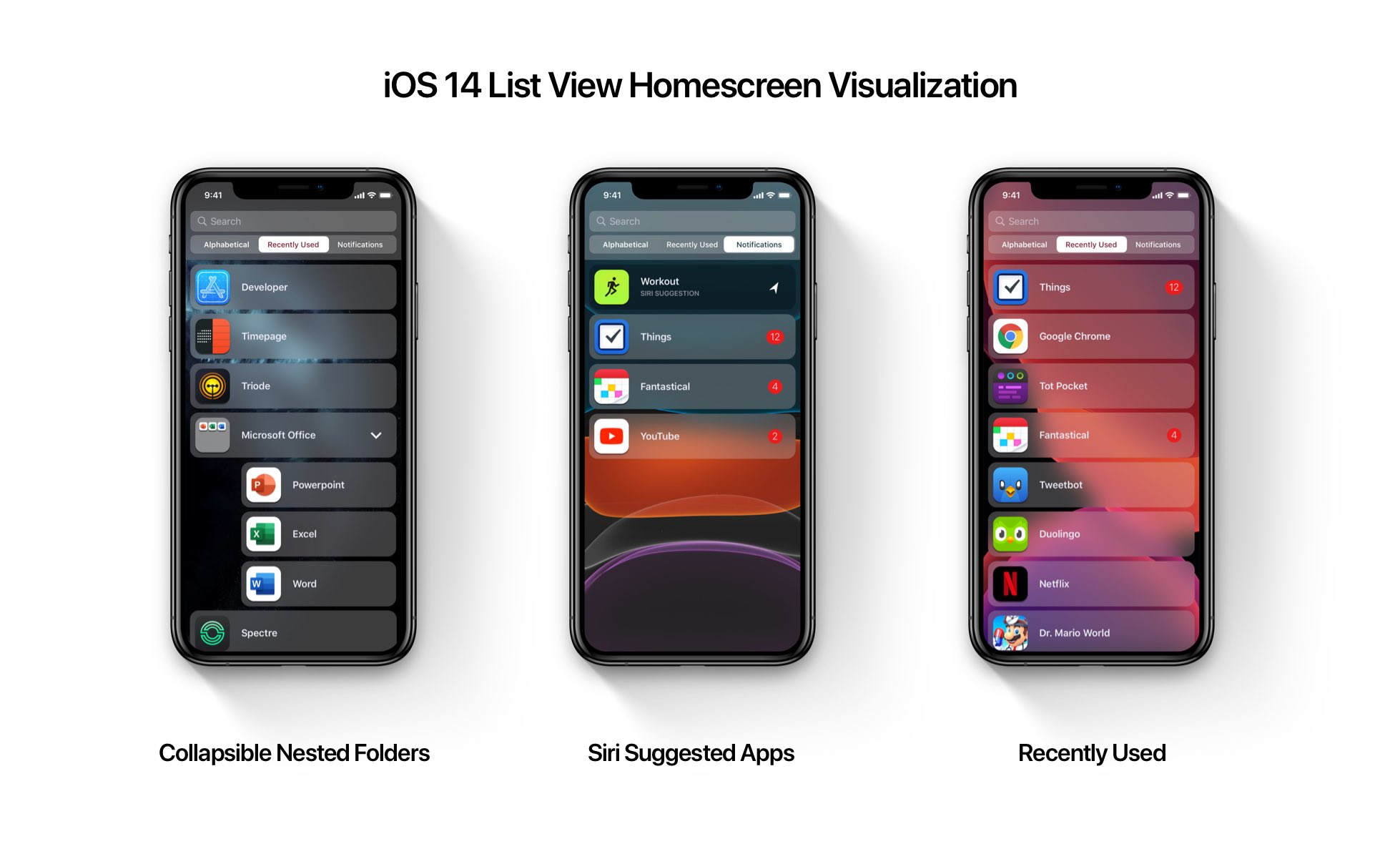 Download Mockups Imagine What The Leaked Ios 14 Home Screen Changes Will Look Like 9to5mac