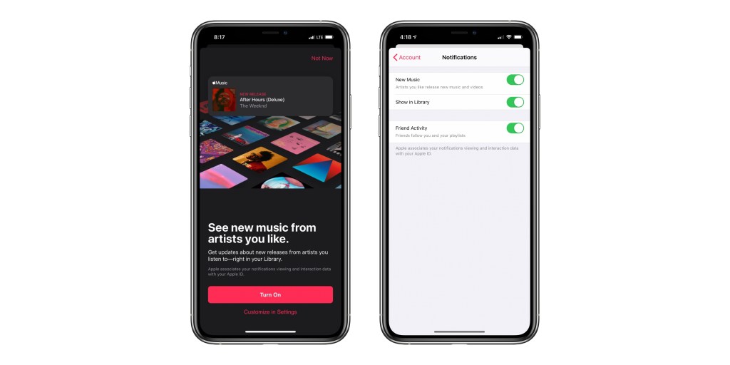 photo of Apple Music adds in-app notifications for new releases, here’s how to enable them image