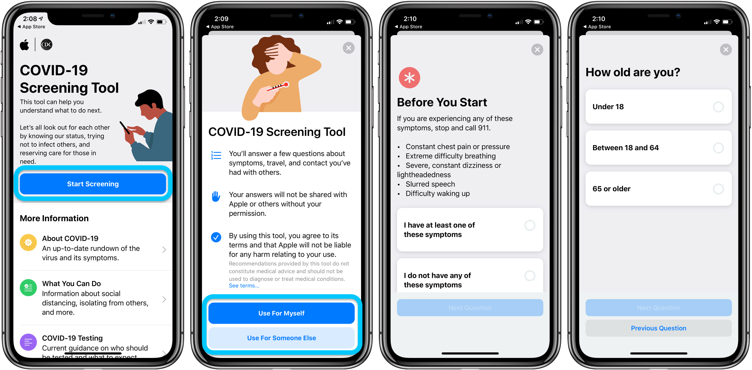 How to check coronavirus symptoms with iPhone, iPad, more - 9to5Mac