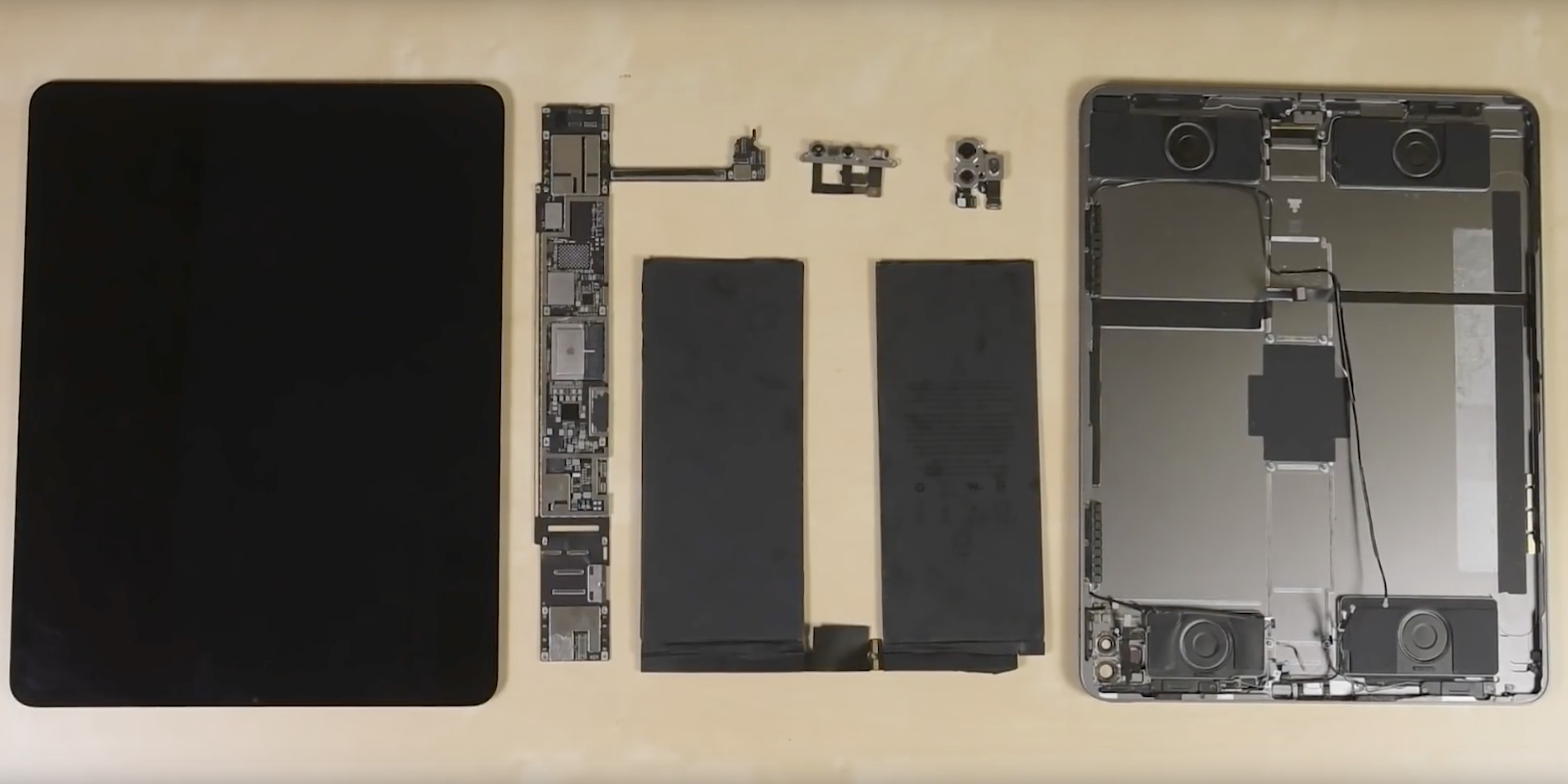 Video: iFixit tears down the new 2020 iPad Pro and LiDAR Scanner - 9to5Mac