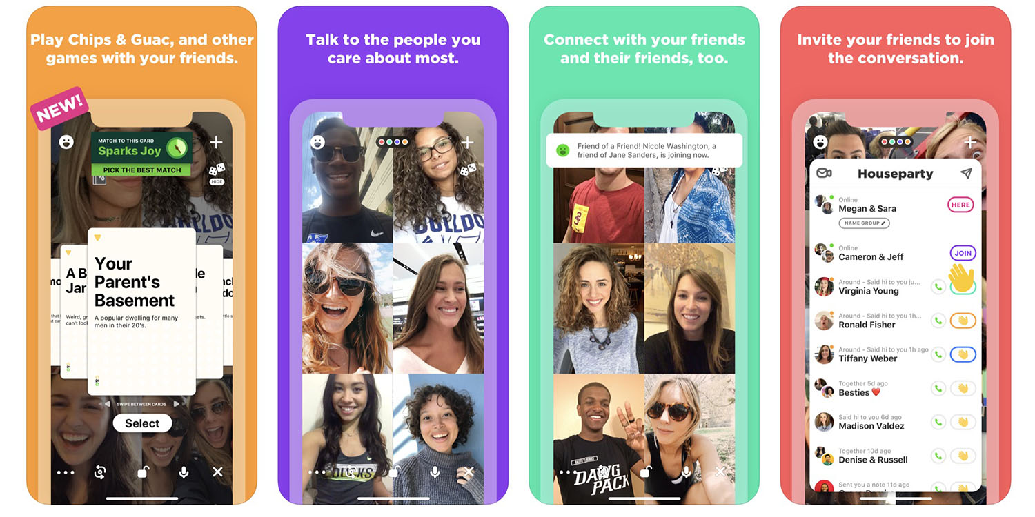 Houseparty consistently tops App Store social network charts - 9to5Mac