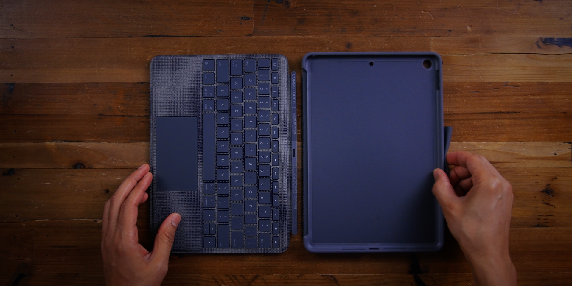 Review Logitech Combo Touch Keyboard Case with Trackpad for iPad 7