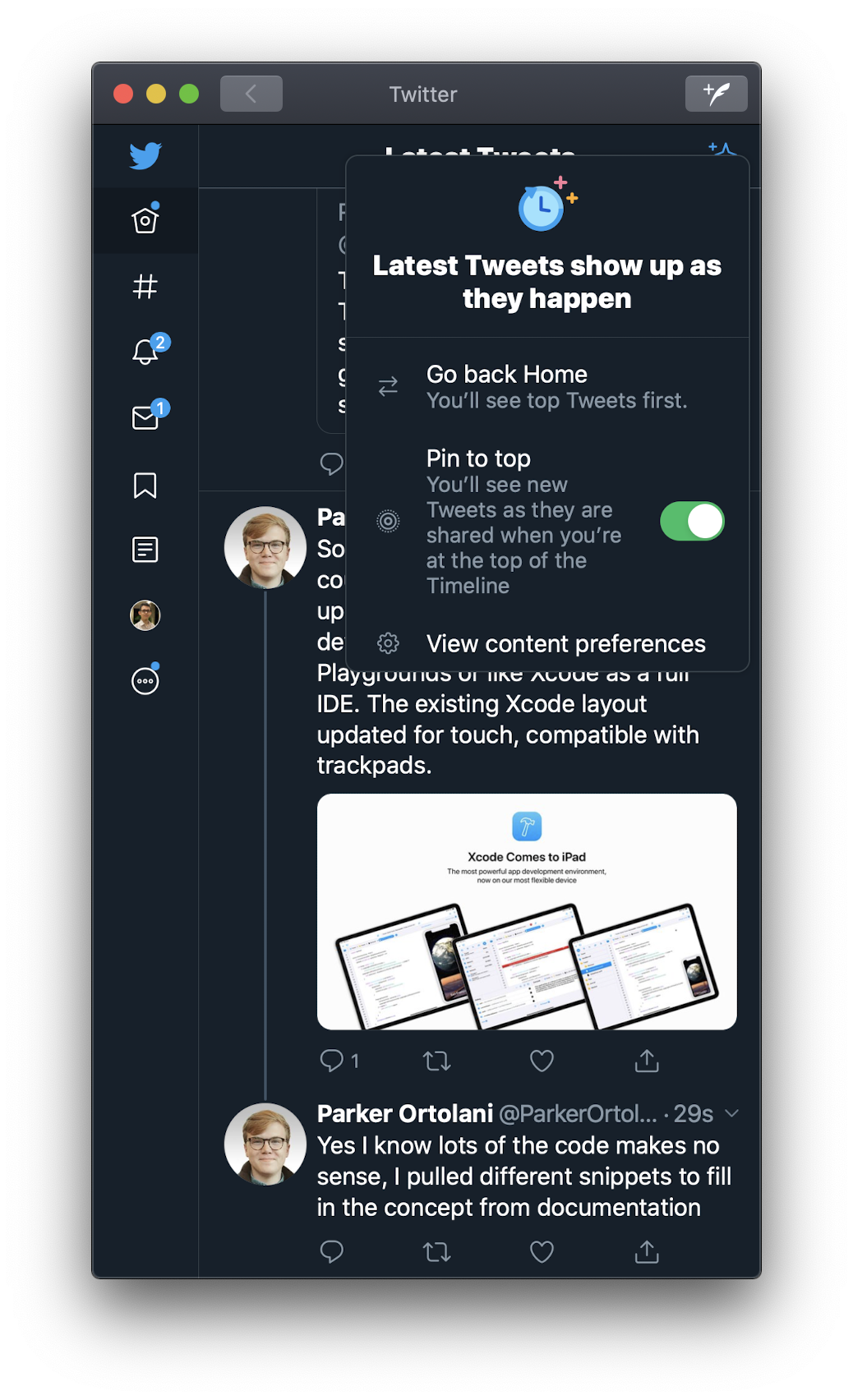 Twitter for Mac update brings long-awaited timeline streaming for