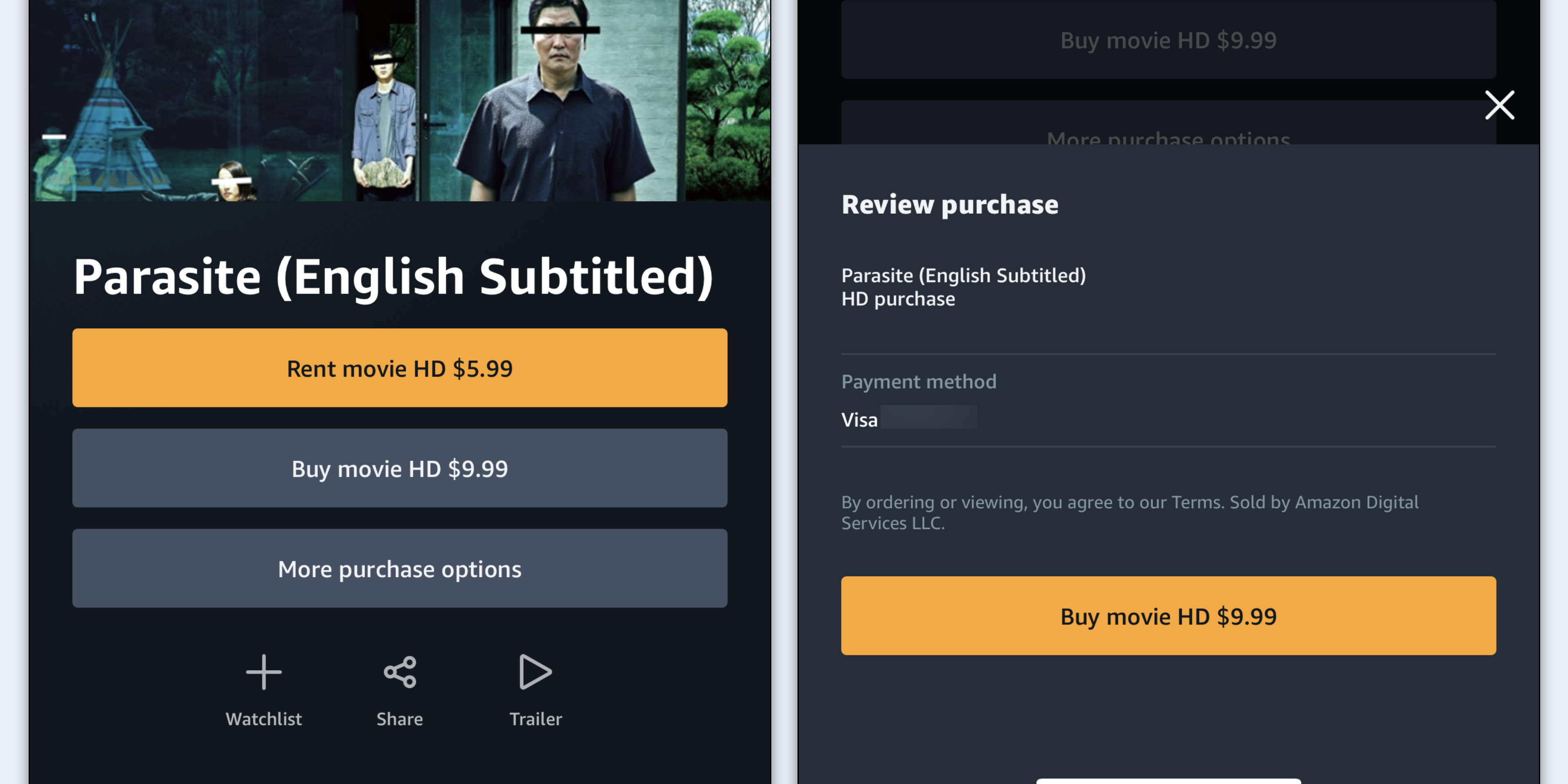 Amazon Prime Video now lets users buy TV shows and movies in the app, seemingly struck special deal with Apple