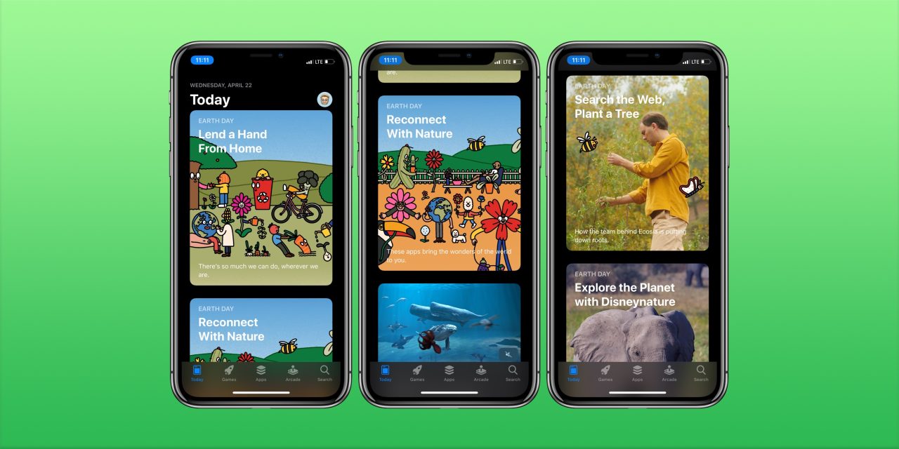 Apple celebrates Earth Day 2020 app stories