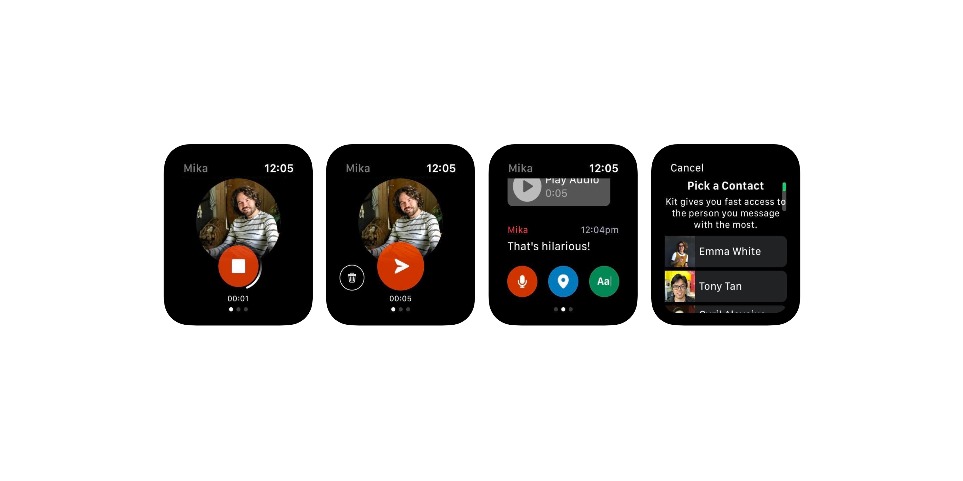 Facebook Debuts Experimental Apple Watch App Kit For Robust Messenger Communication 9to5mac