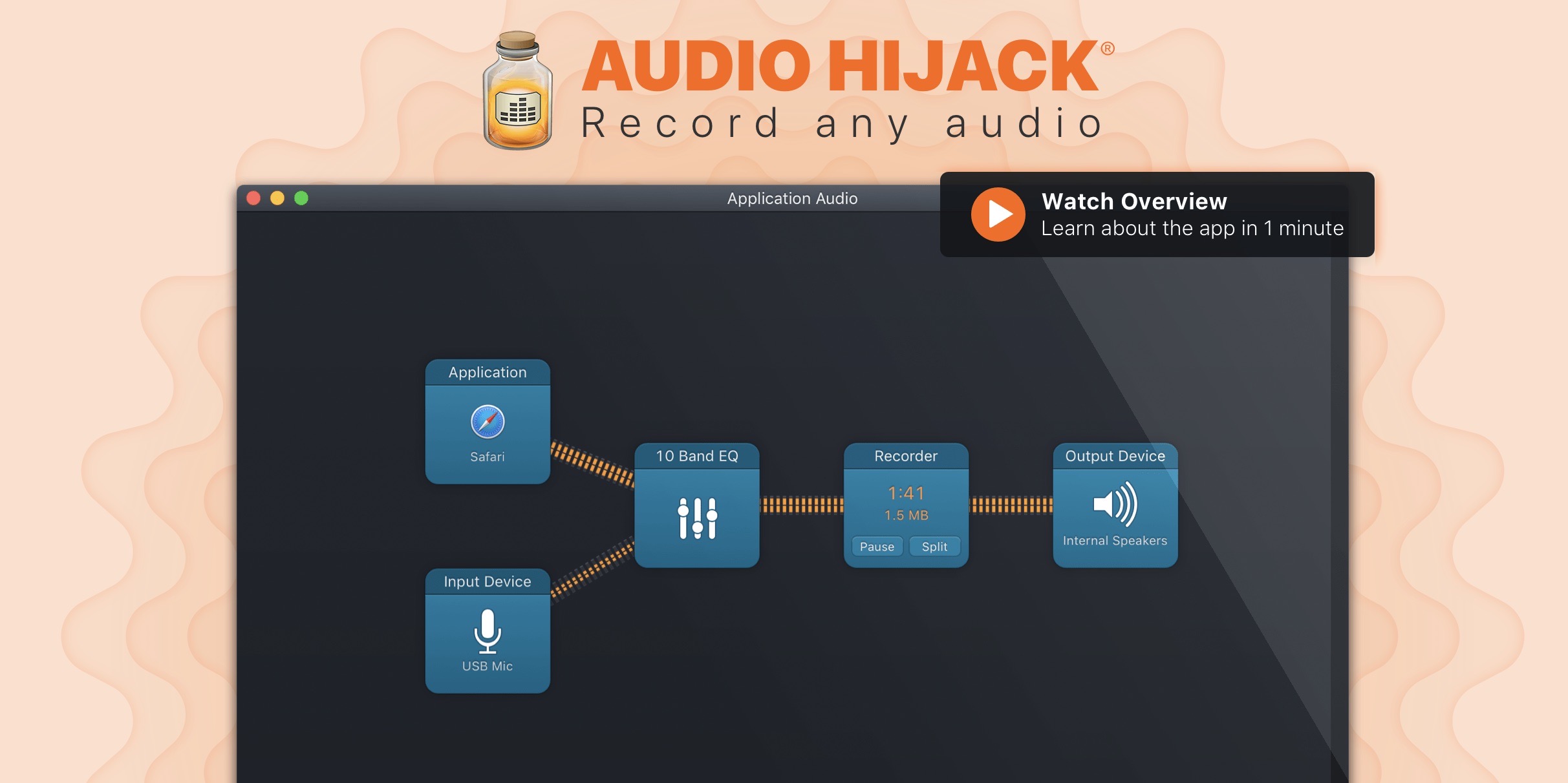 audio hijack pro pause