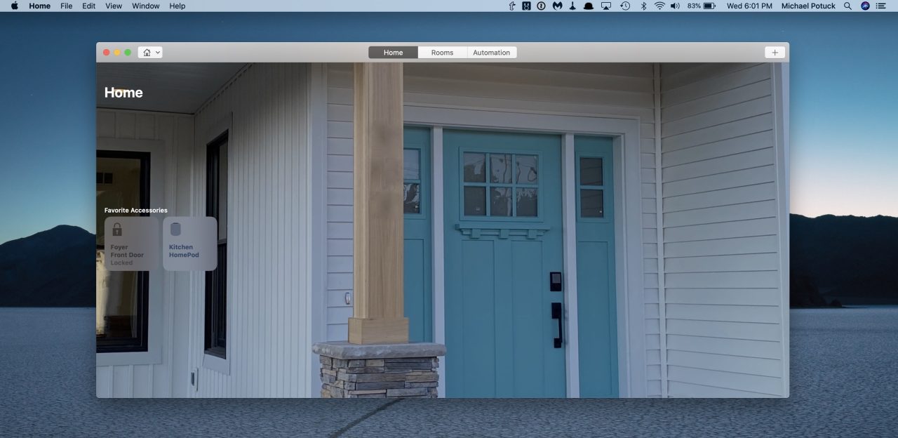 How to change Home app wallpaper Mac