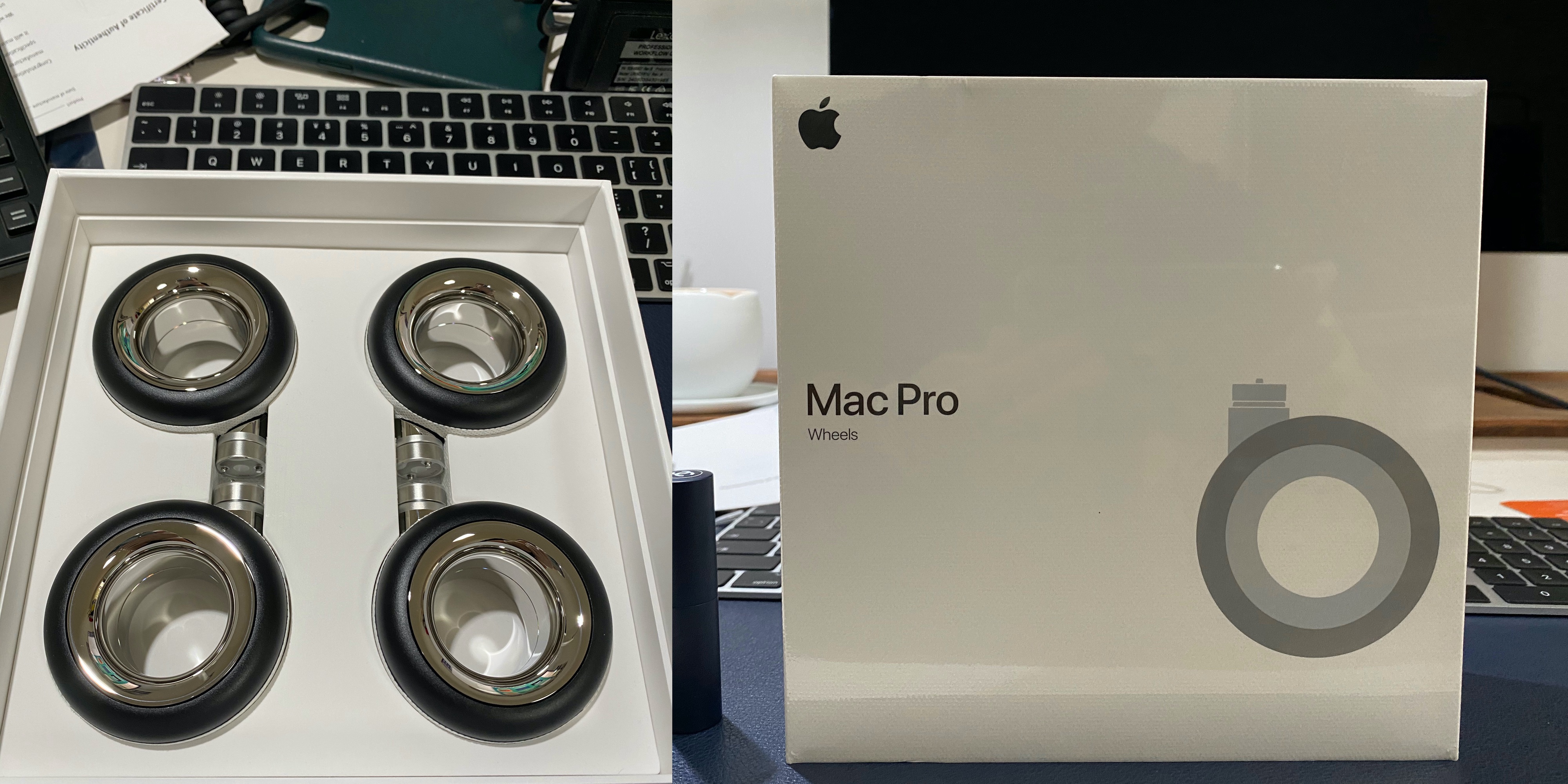 apple mac pro wheels