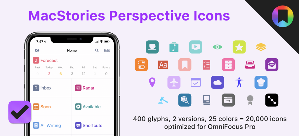 photo of New ‘Perspective Icons’ collection from MacStories let’s you personalize OmniFocus Pro image
