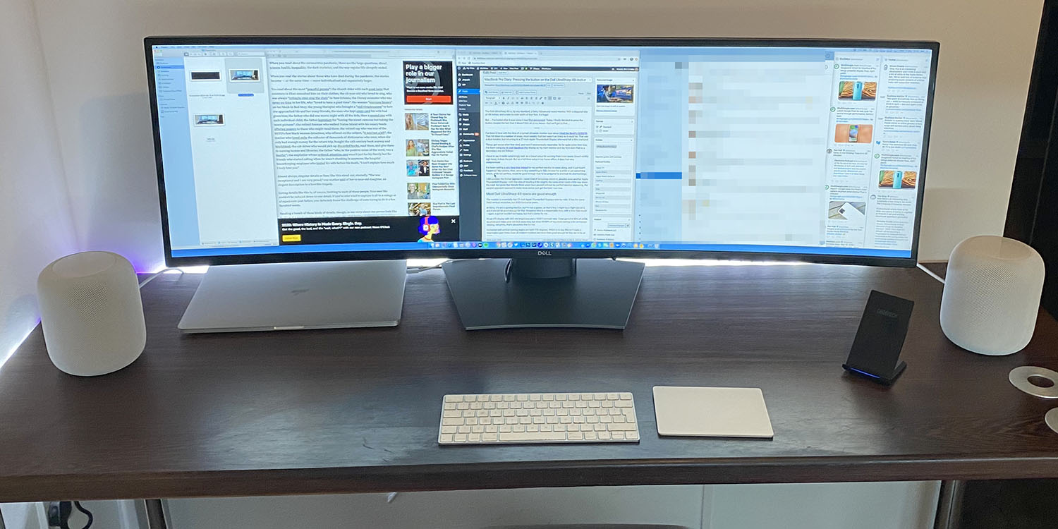 Dell UltraSharp 49 review – Desk