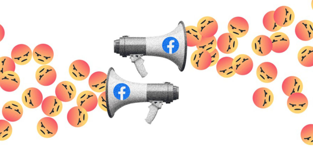 Facebook algorithms boost divisiveness
