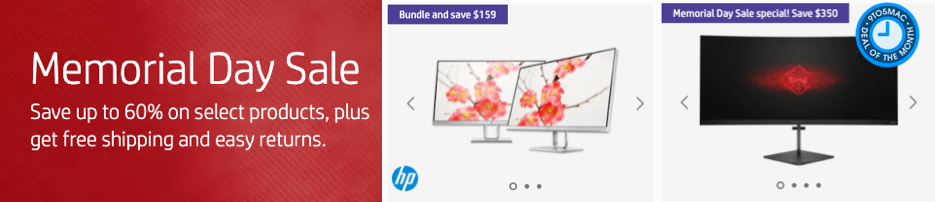 HP Memorial Day Sale