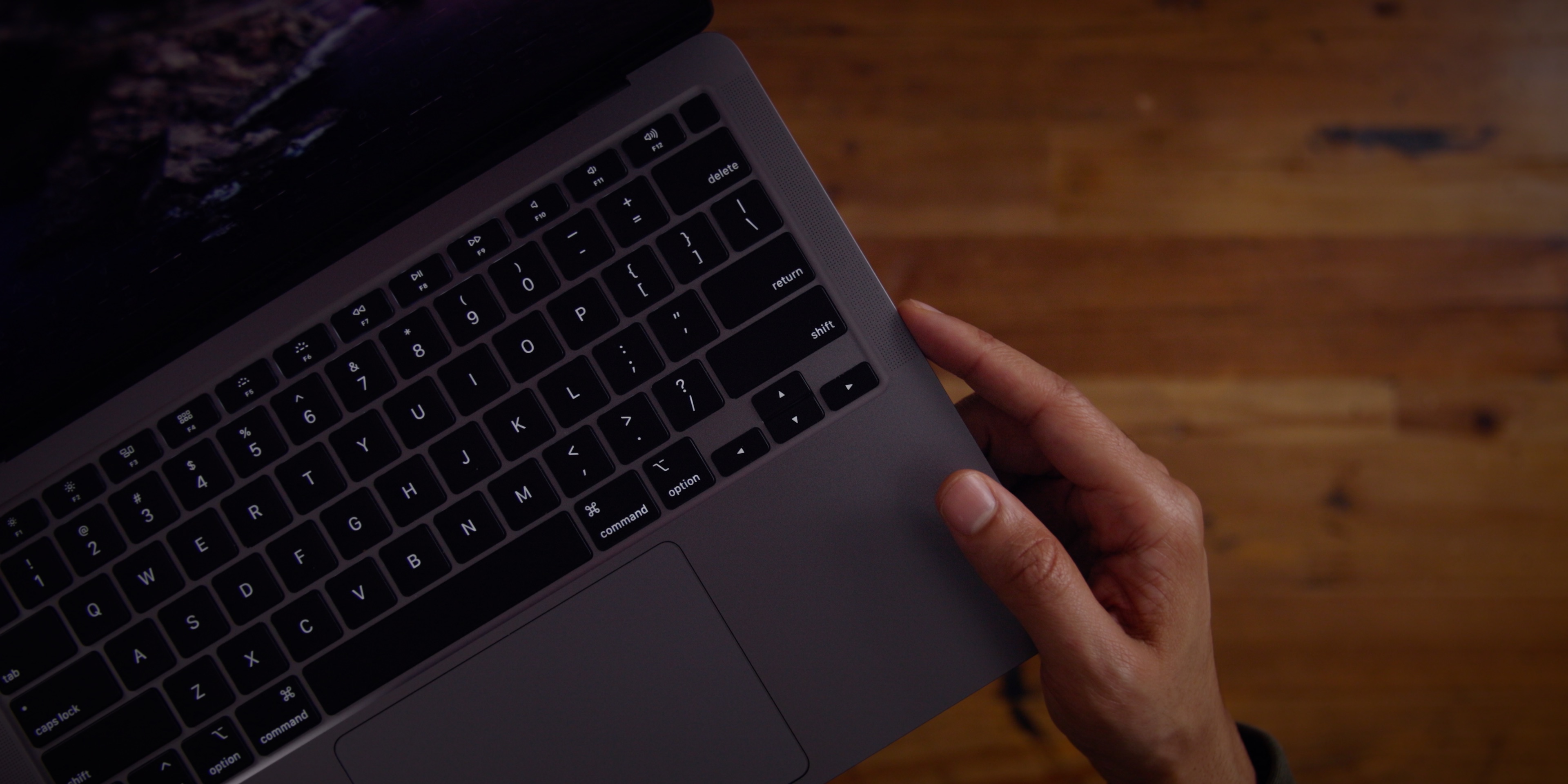 MacBook Air (2020) keyboard