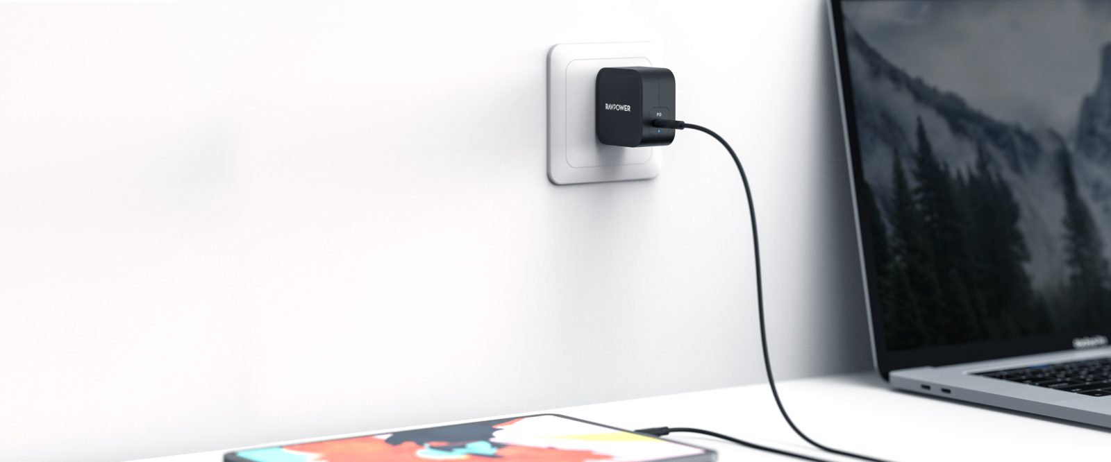 RAVPower launches the smallest 61W wall charger, half the size of Apple’s - 9to5Mac thumbnail