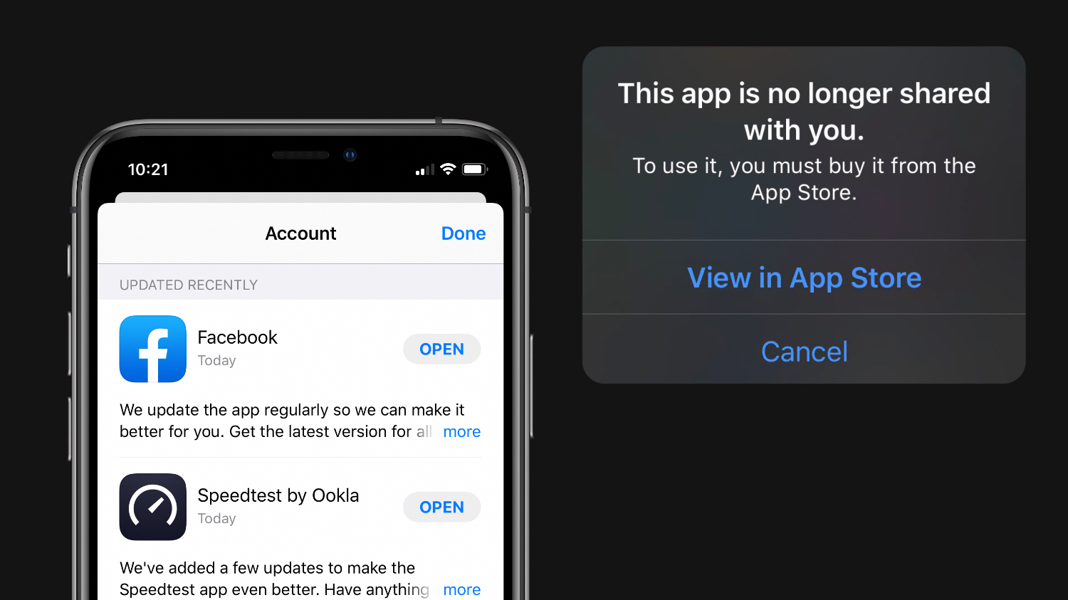 Work with iOS App Updates in Your Account in the App Store