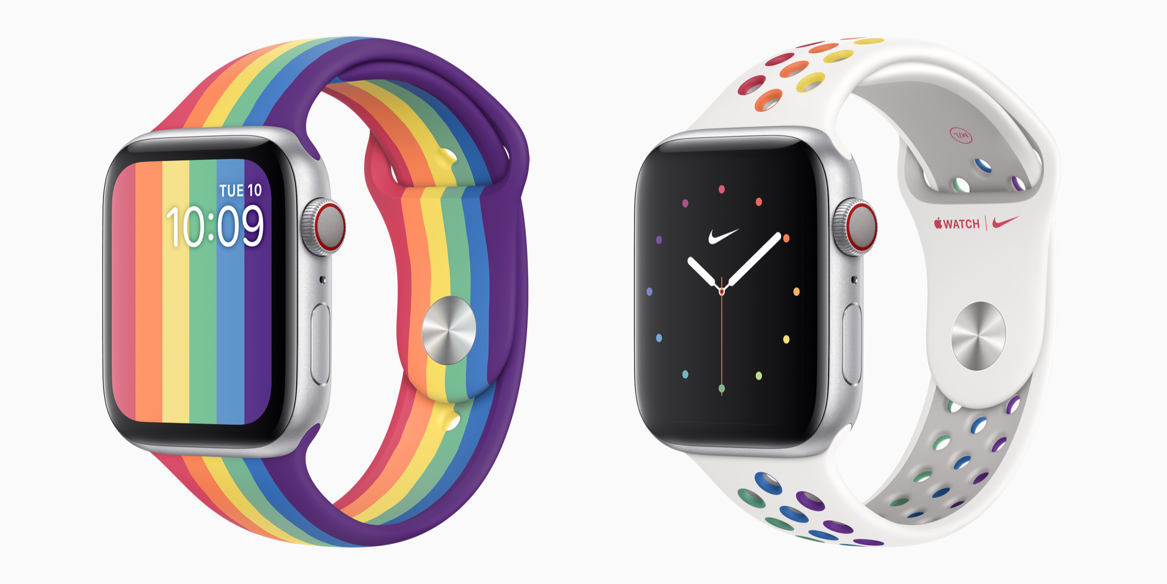 Apple releases two new Pride Edition Sport Bands for Apple Watch