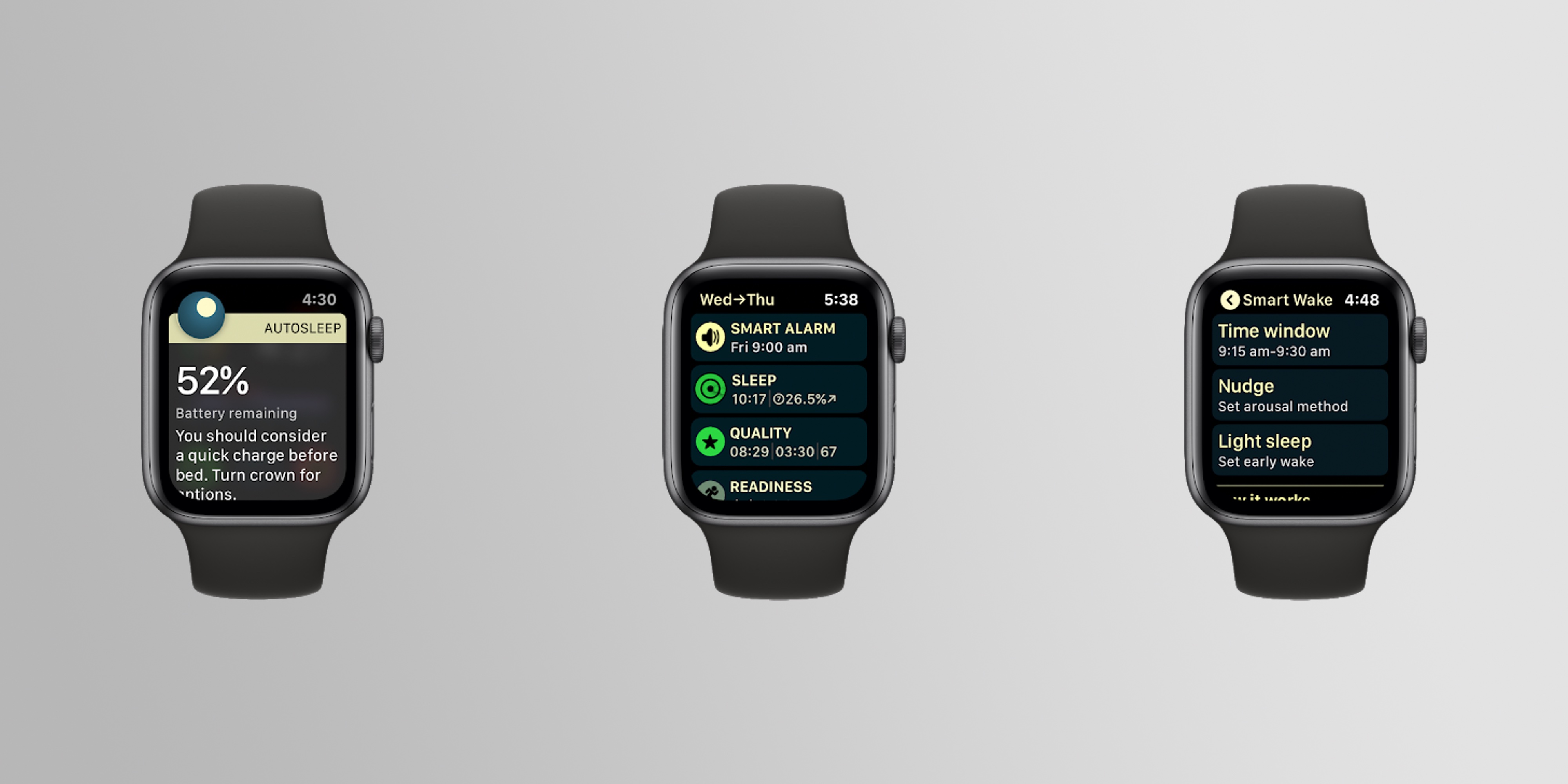 Apple Watch sleep-tracking app 