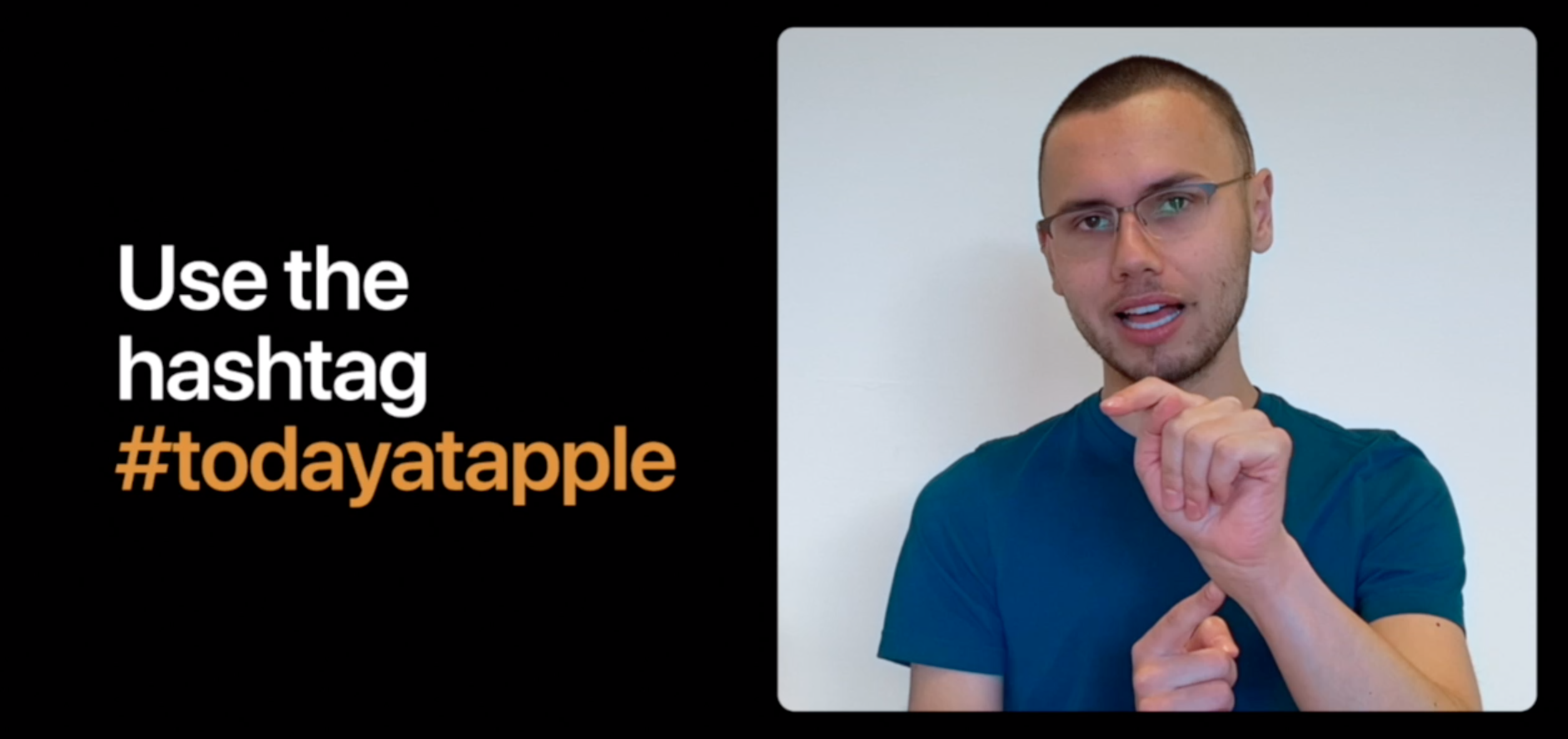 Today at Apple turns 3 with new at home session created in American