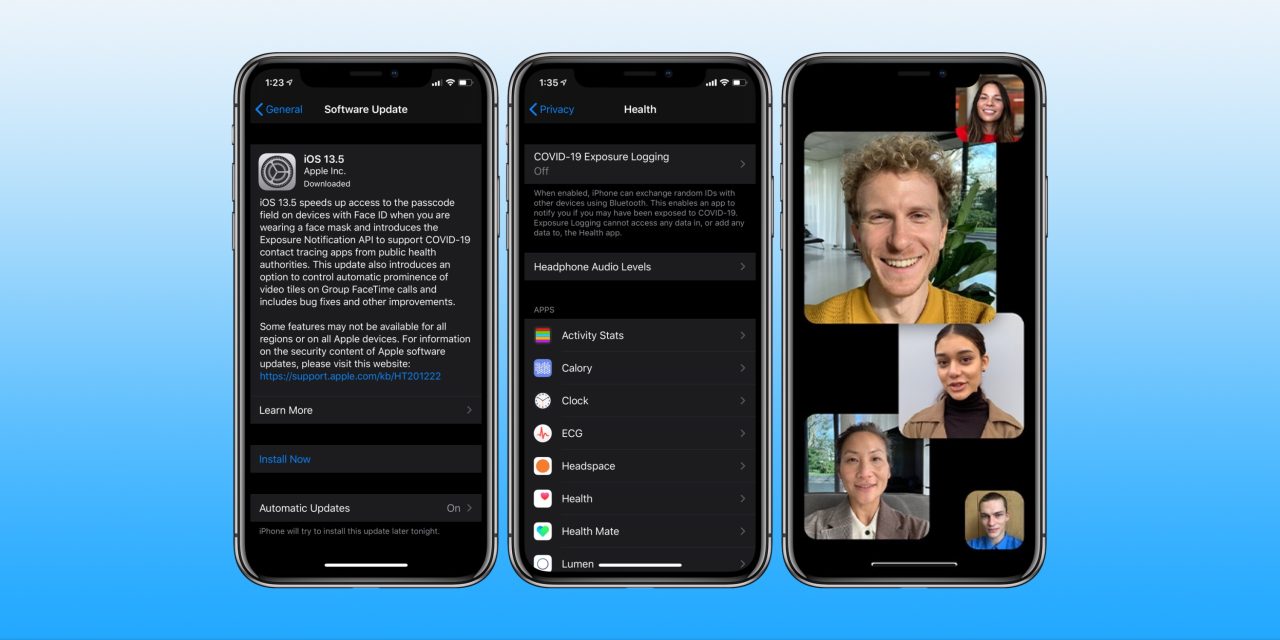 how to install iOS 13.5 iPhone contact tracing, Face ID updates, more