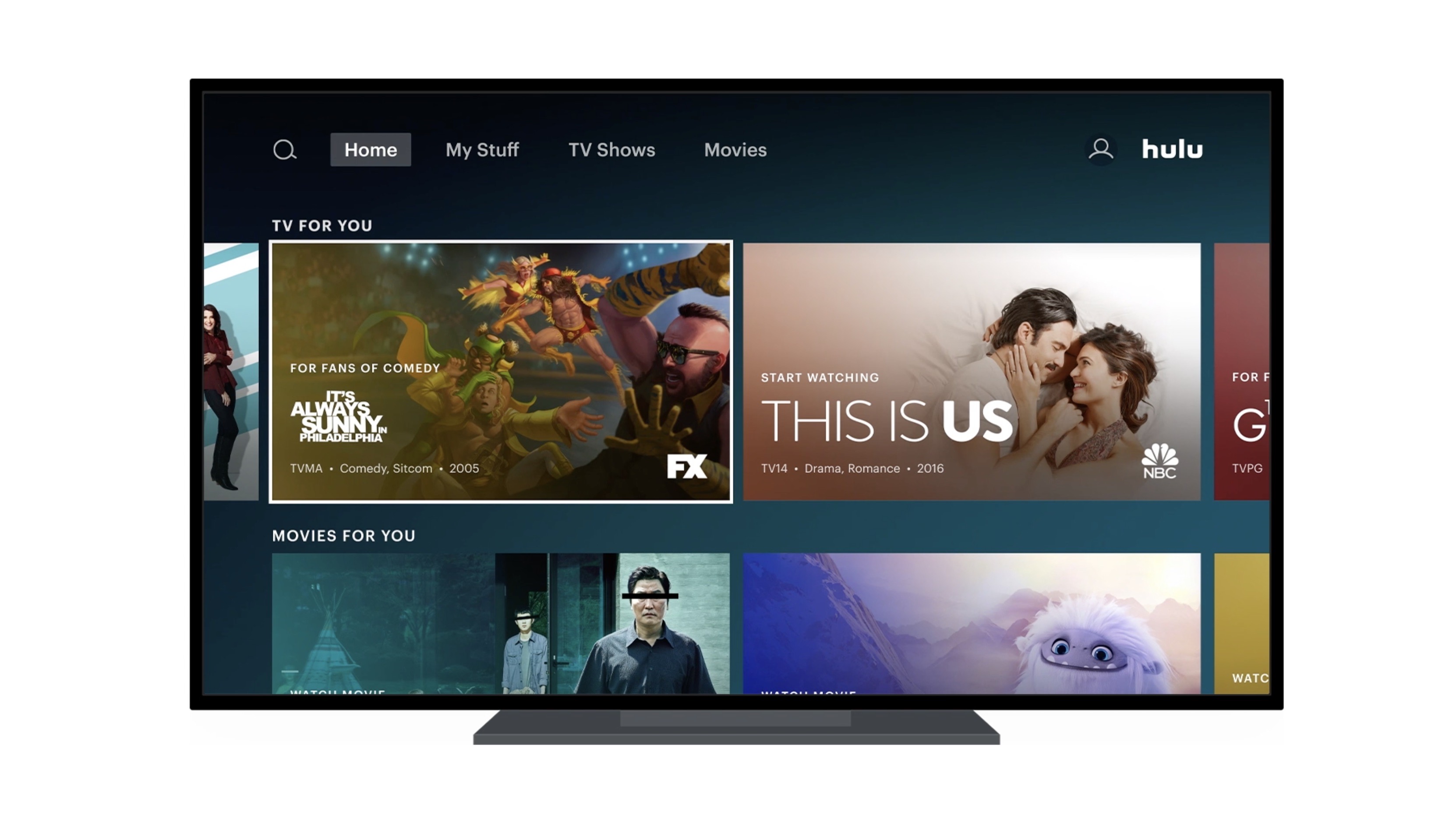 Hulu unveils new Apple TV interface with updated navigation, improved recommendations