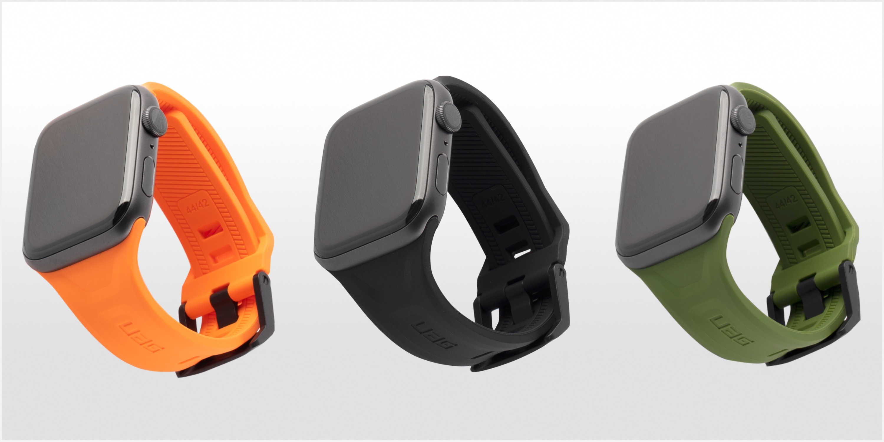 UAG launches silicone Apple Watch bands with traditional buckle hardware - 9to5Mac