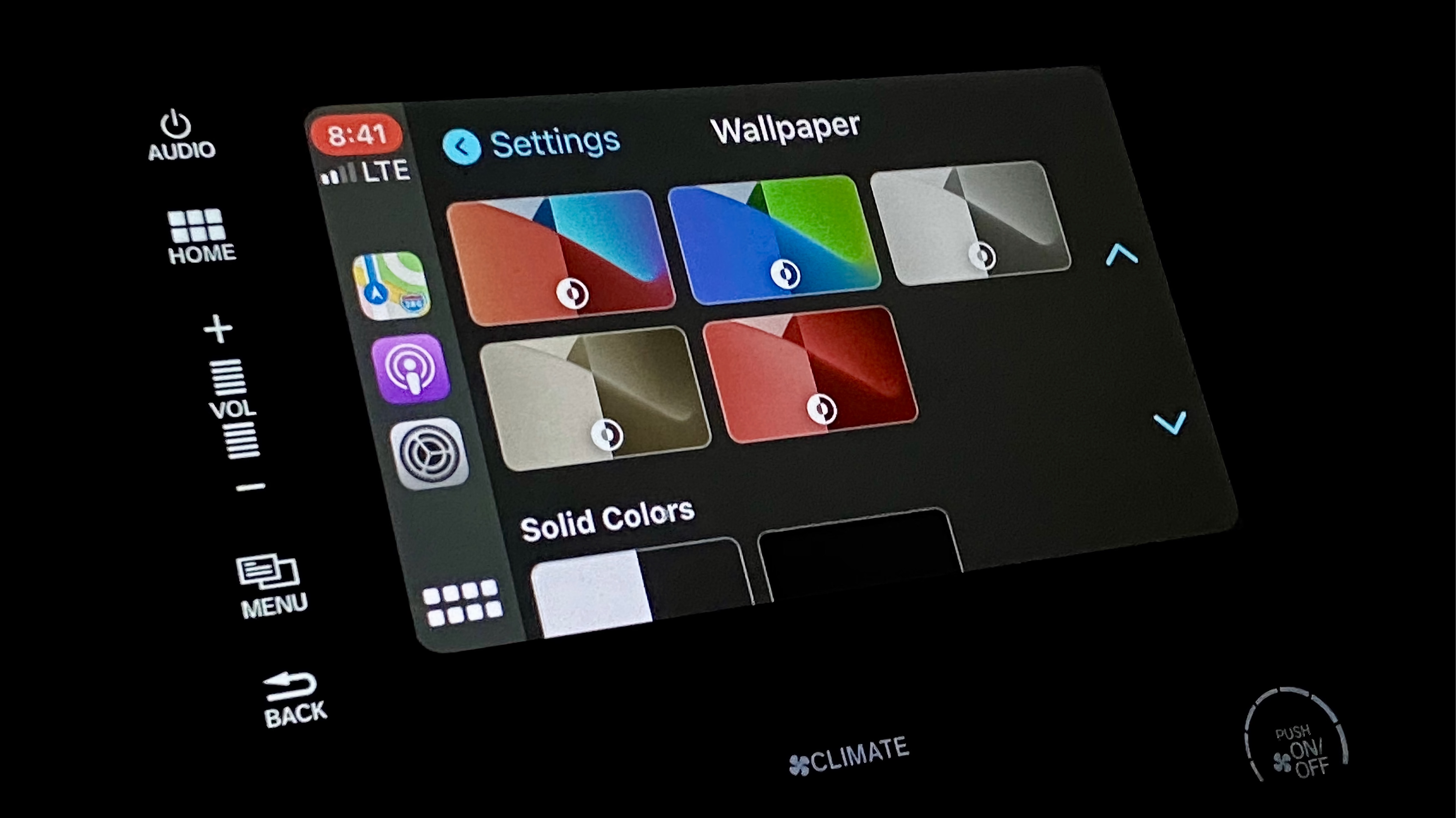 Ios 14 Hands On With The First Carplay Wallpapers 9to5mac