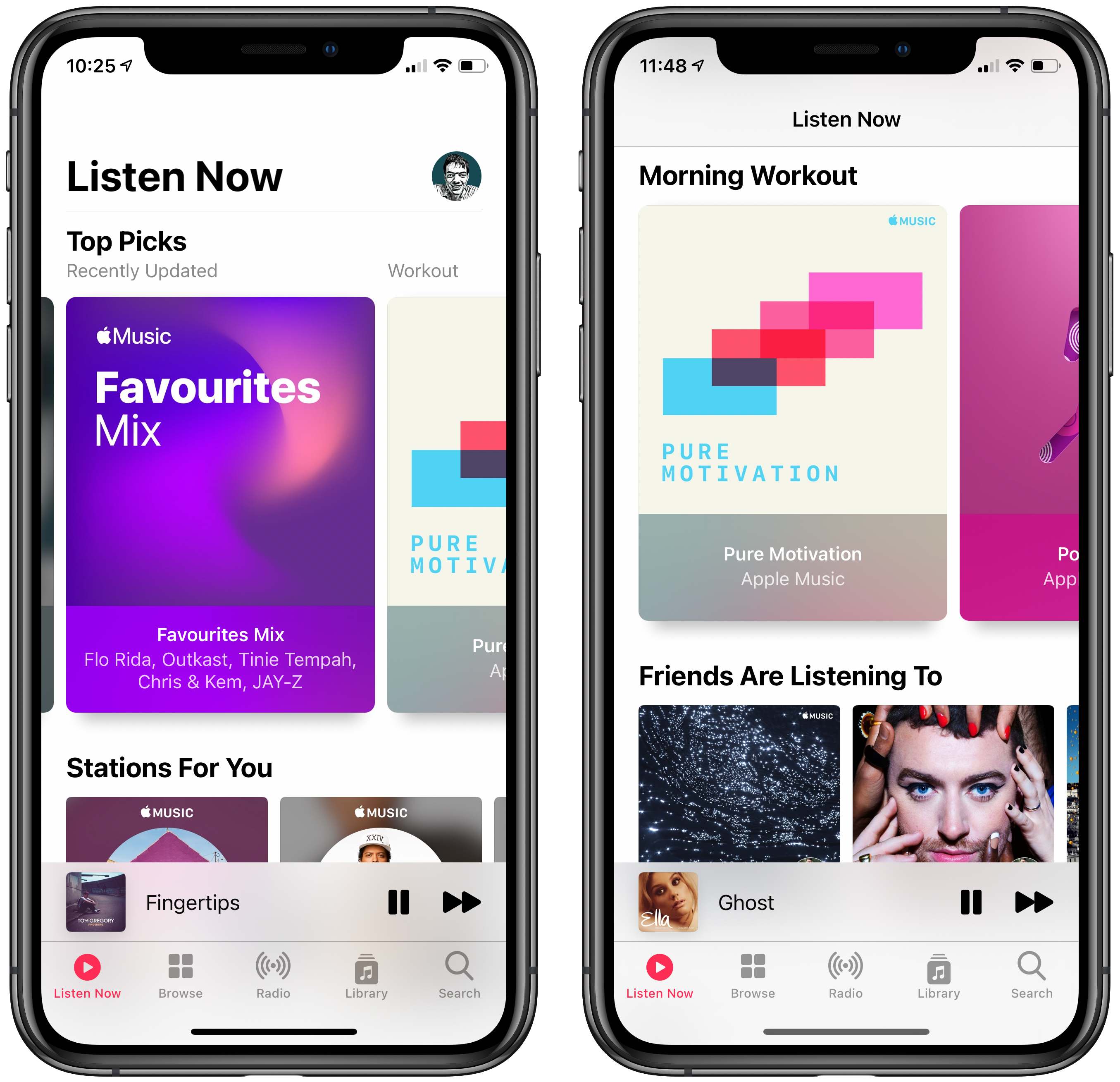 What S New In The Apple Music App For Ios 14 Listen Now Tab
