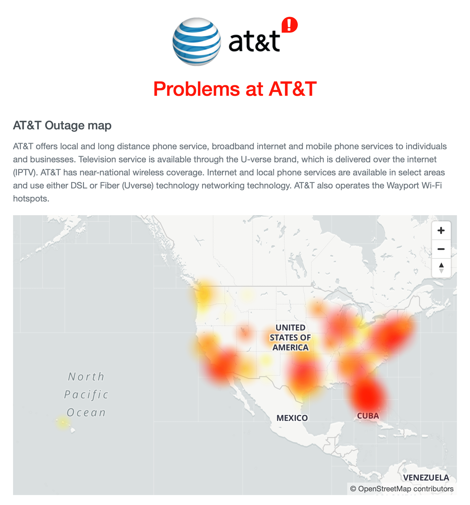 Tmobile Outage Map World Map