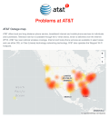 T-Mobile Verizon AT&T outage map 3