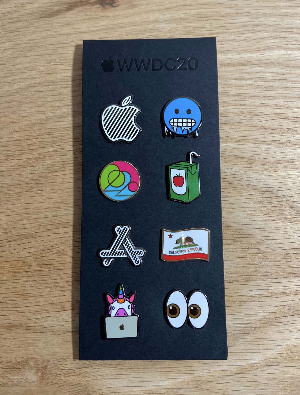 iPhone Developer UX WWDC FULL SET Apple iOS Enamel Pin