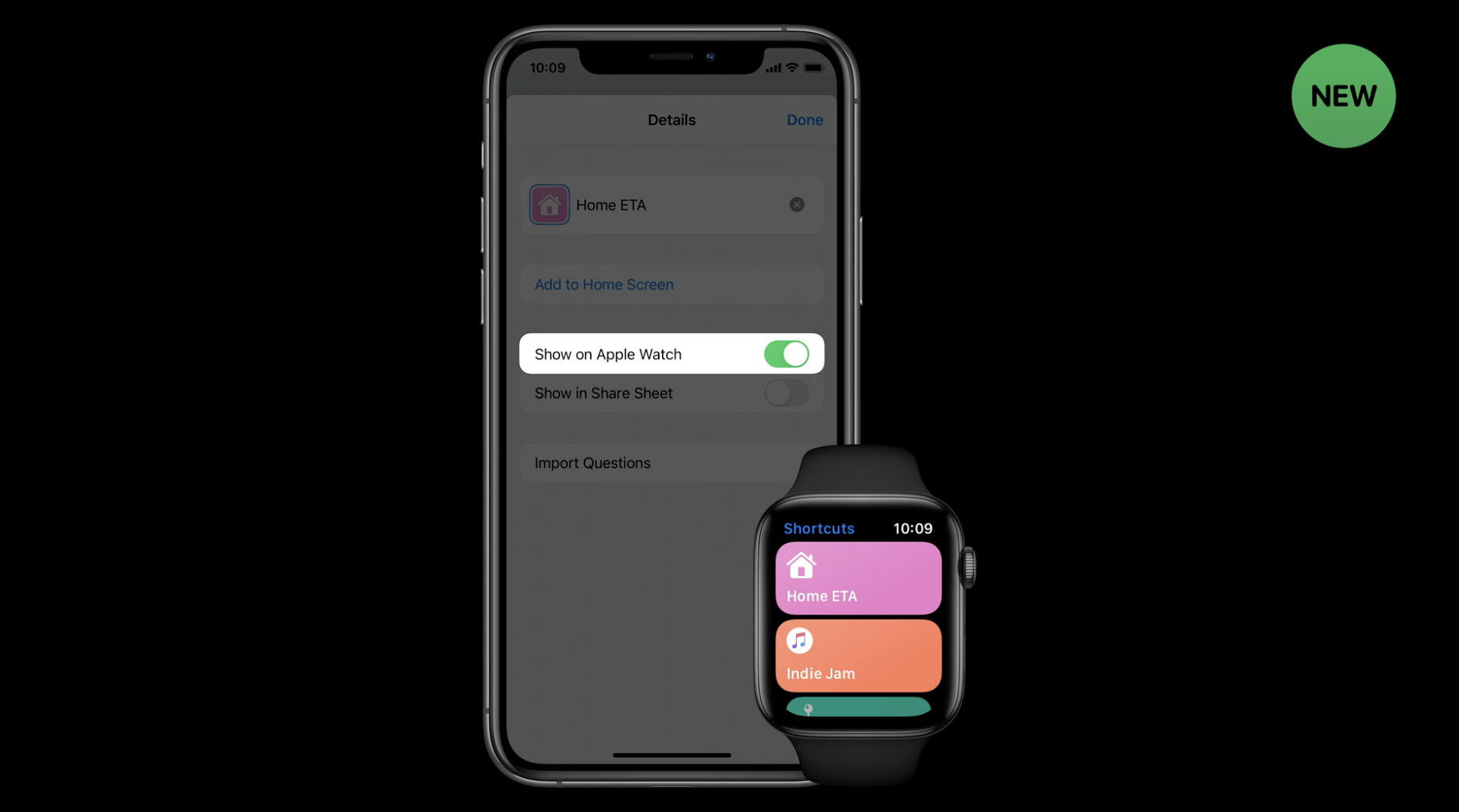 Shortcuts on apple online watch