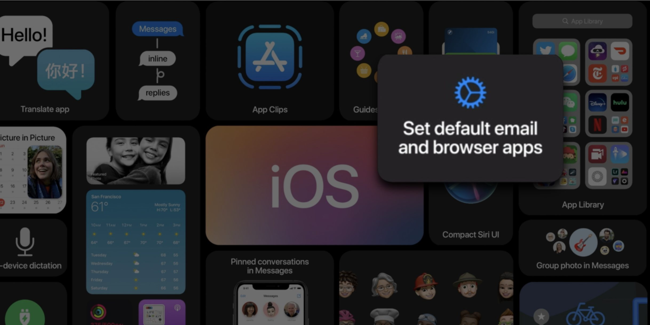 default apps iOS enterprise