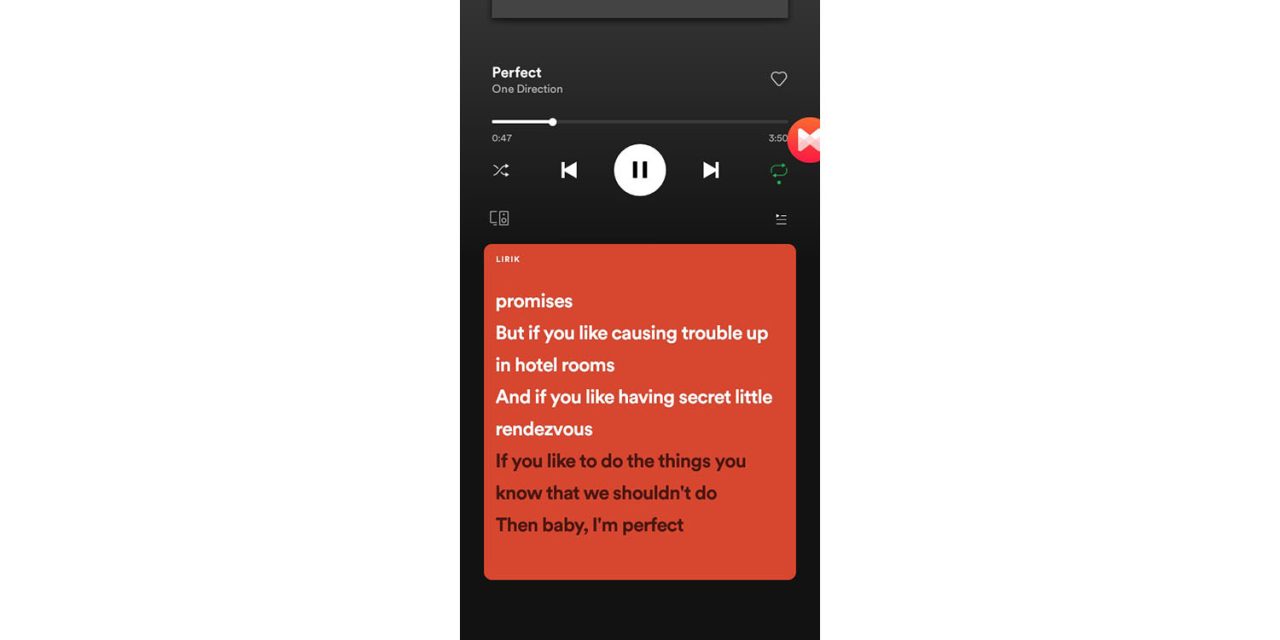 Spotify adds time-synched lyrics