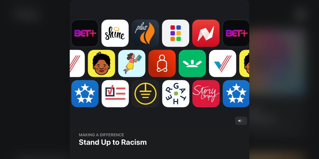 App Story standing up to racism