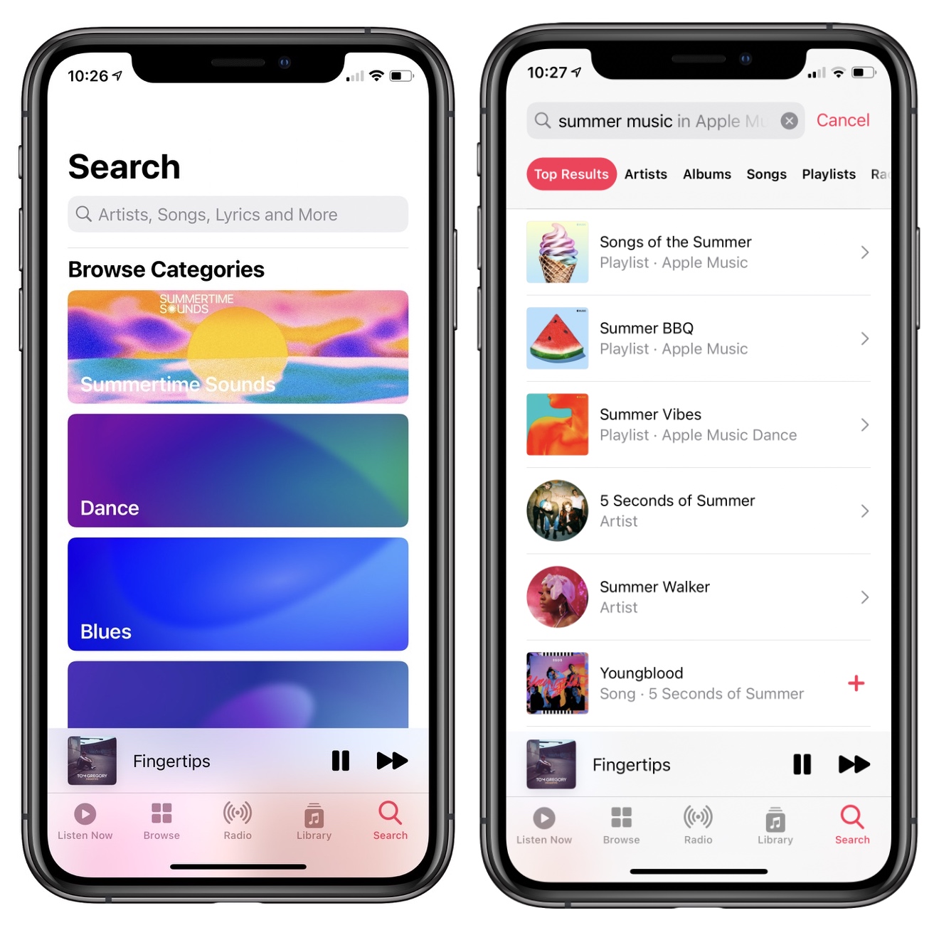 What's new in the Apple Music app for iOS 14 Listen Now tab, endless