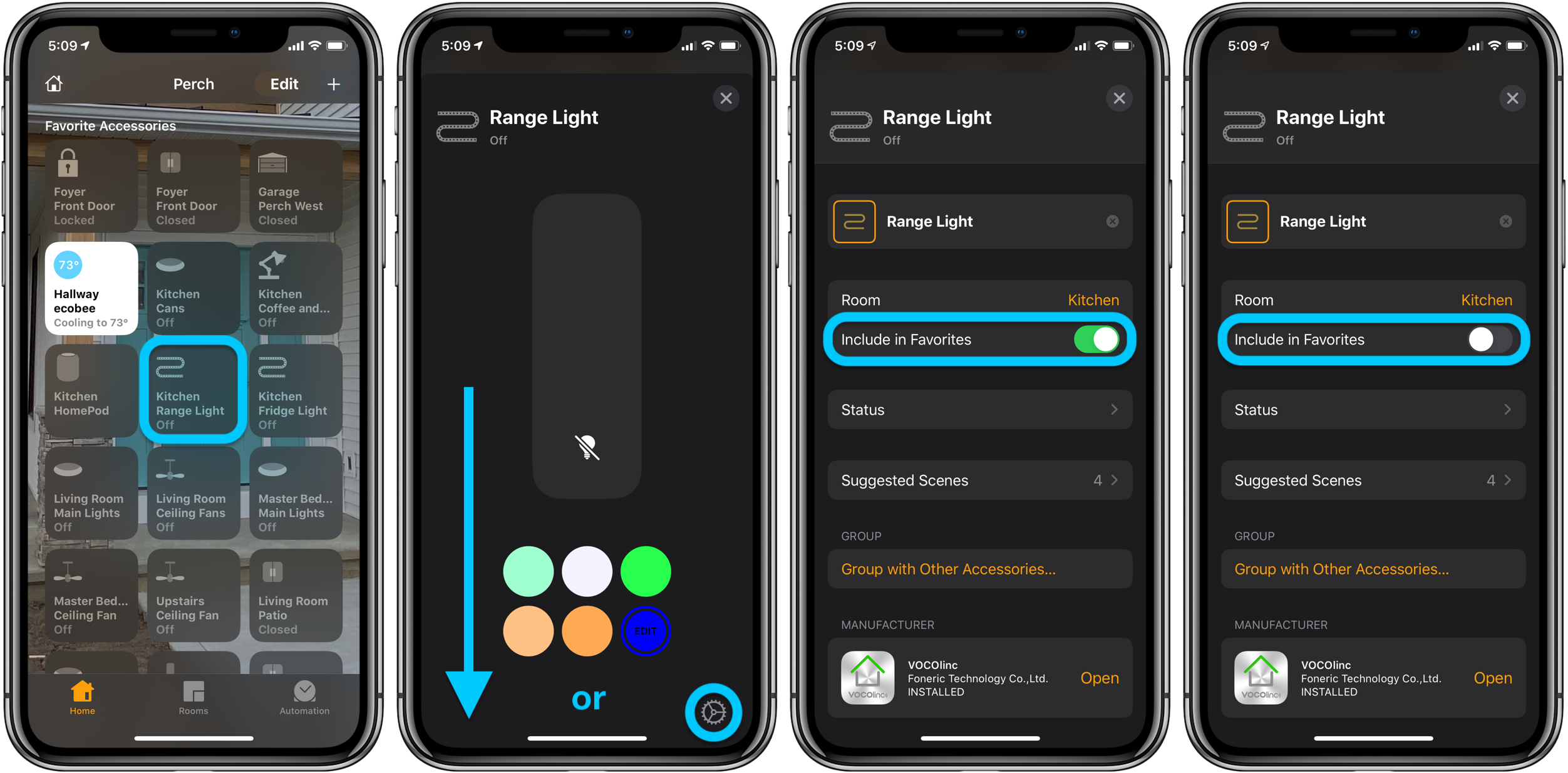 How to add/remove favorited HomeKit devices from Home app 9to5Mac