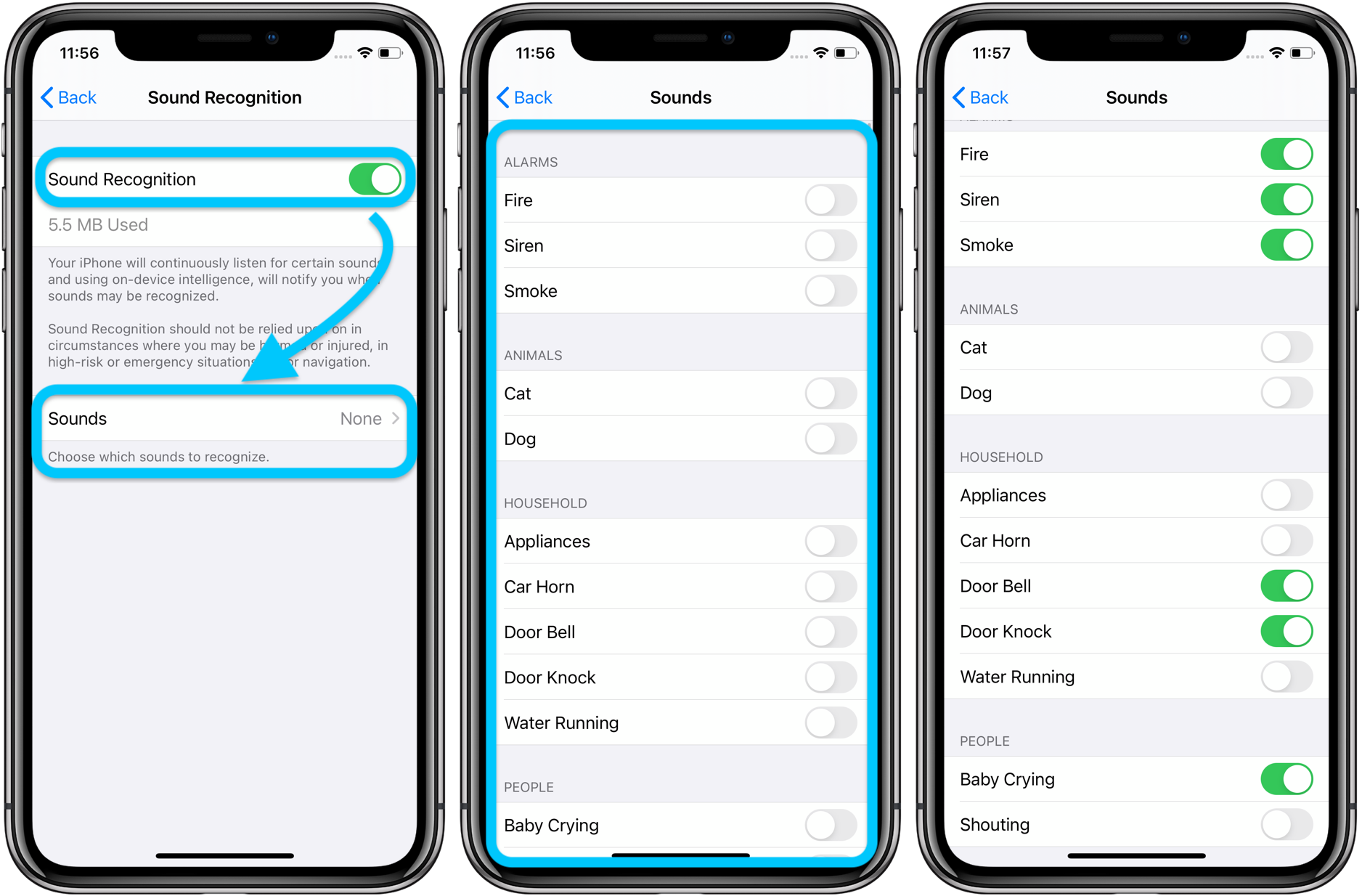 How to use iPhone sound recognition iOS 14 walkthrough 2