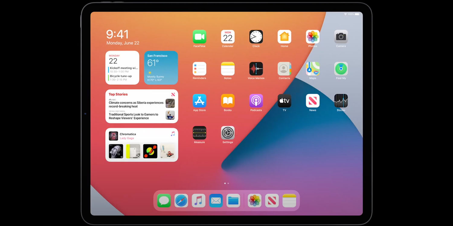 iPad widgets are inexplicably less flexible than iPhone ones