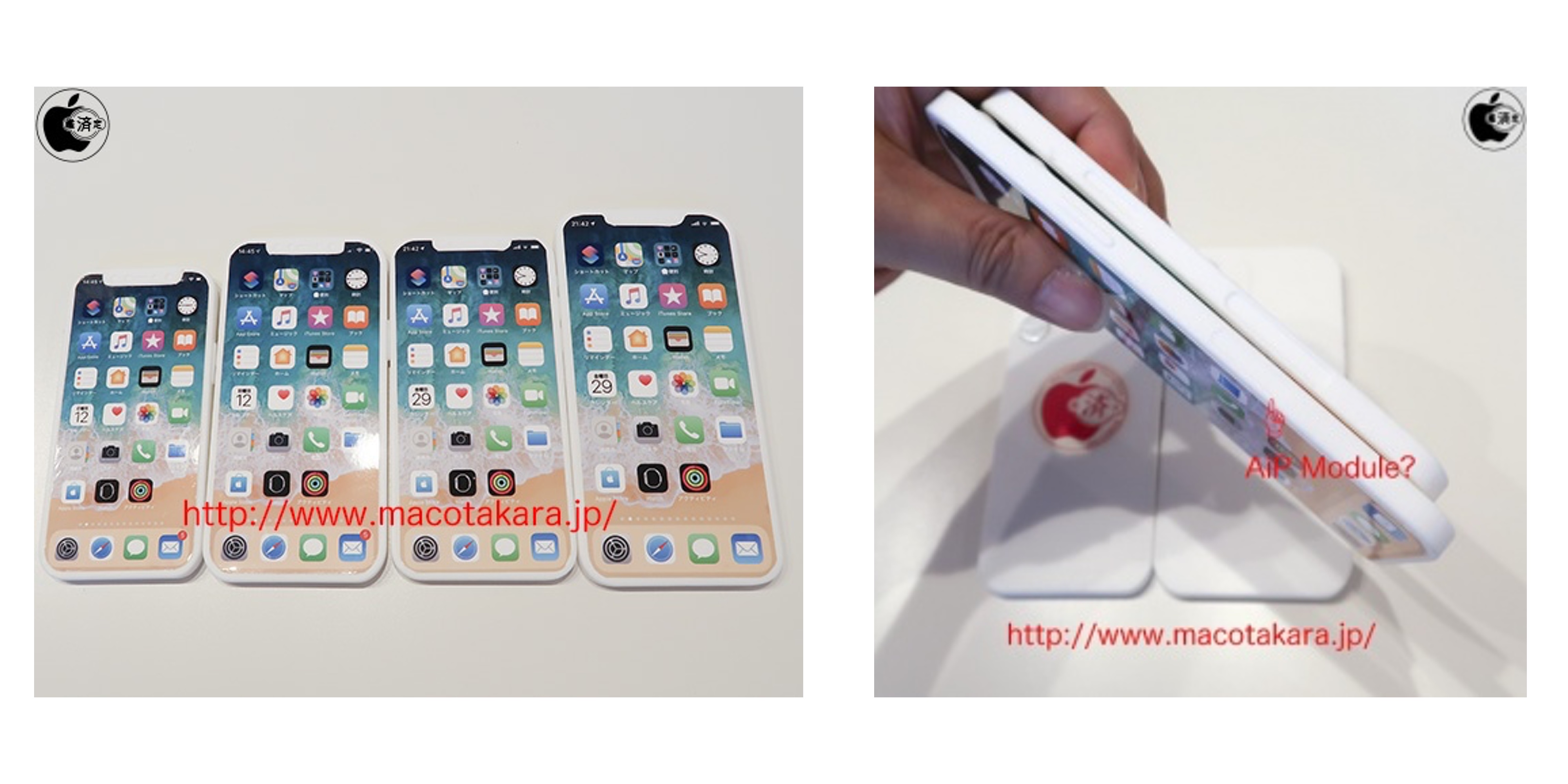 Images Claim To Show Iphone 12 Dummy Units With Relocated Sim Tray To Make Room For 5g Aip 9to5mac