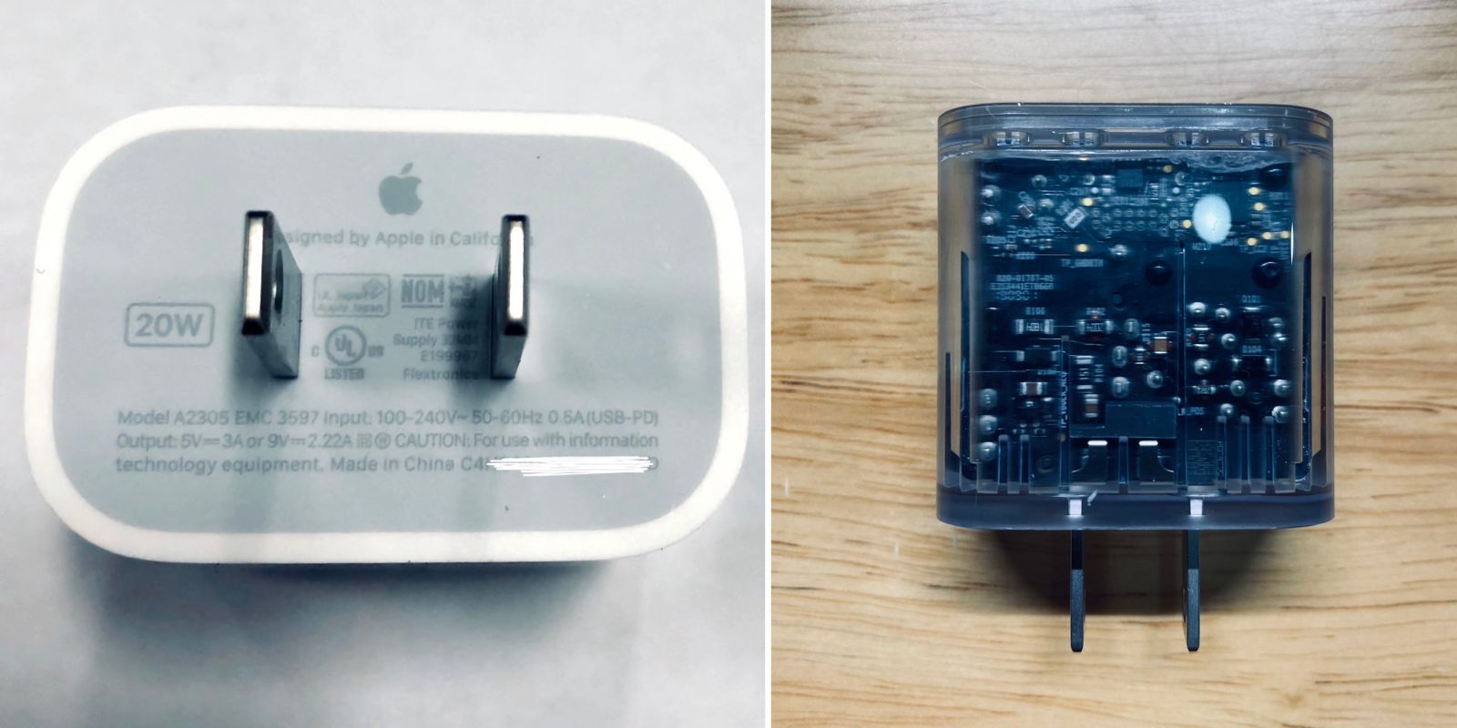 Câble Lightning original pour iPhone de 1 mètre + chargeur 5W