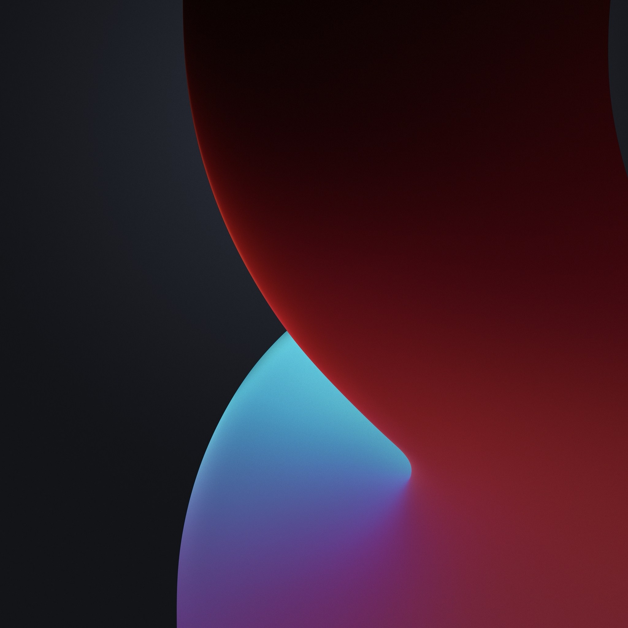 iOS 14 includes new light and dark mode wallpapers, download them for ...