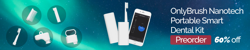 OnlyBrush Smart Dental Kit de voyage